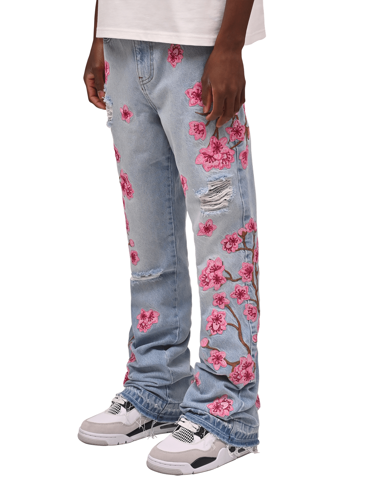 Sakura Flare Denim - Light Stone - Reputation Studios