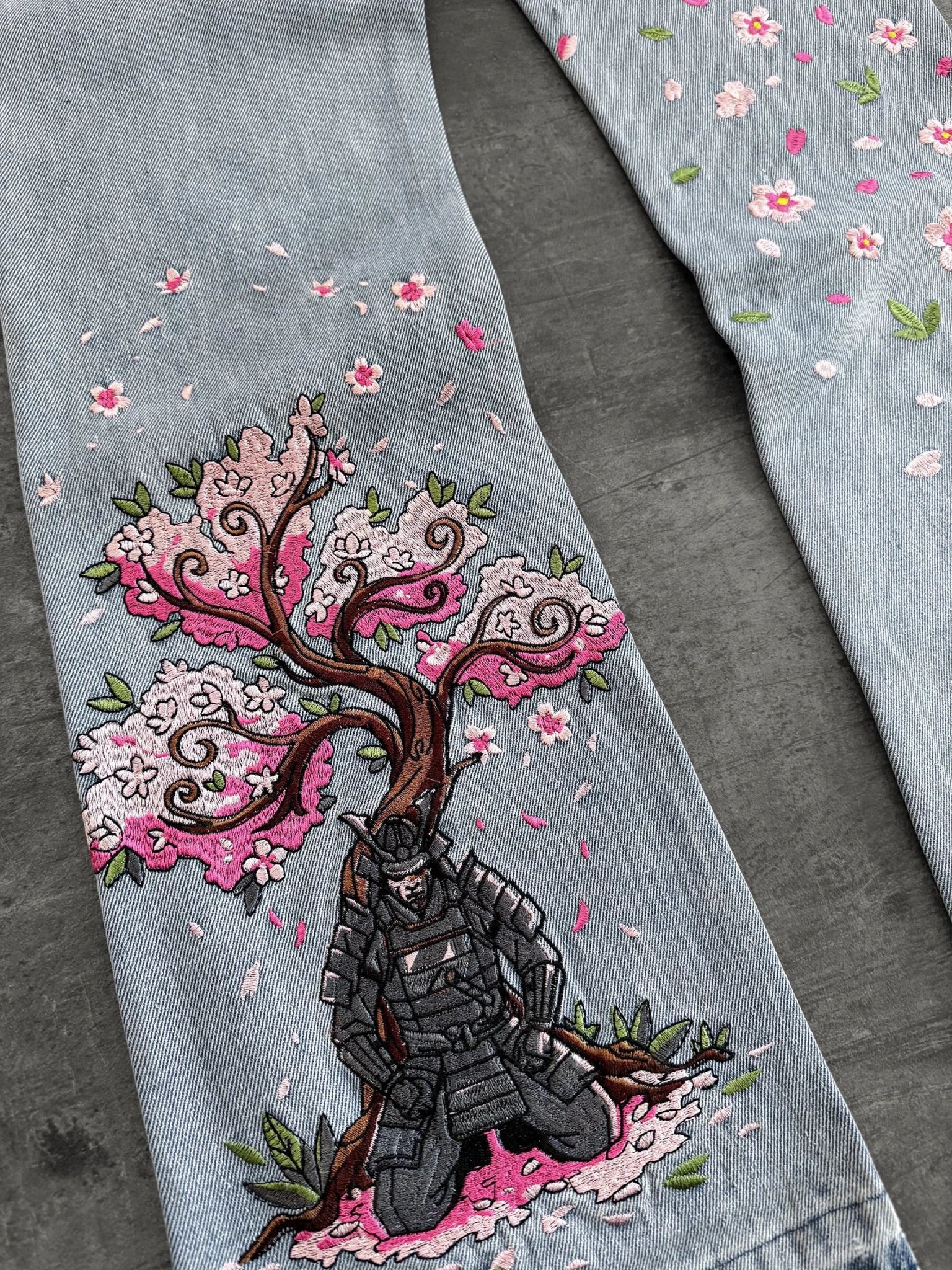 Sakura Warrior Denim - Reputation Studios