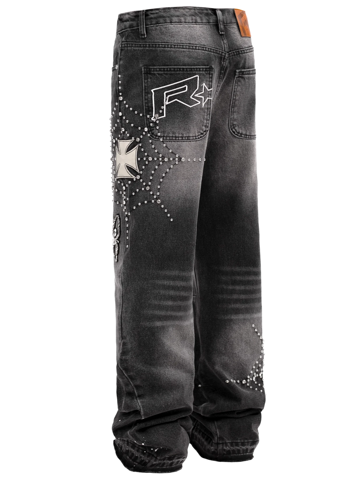 Spider Denim - Black - Reputation Studios