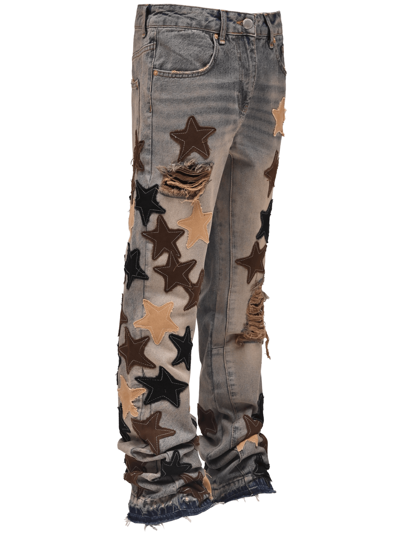 Star Flare Denim - Cream Wash - Reputation Studios