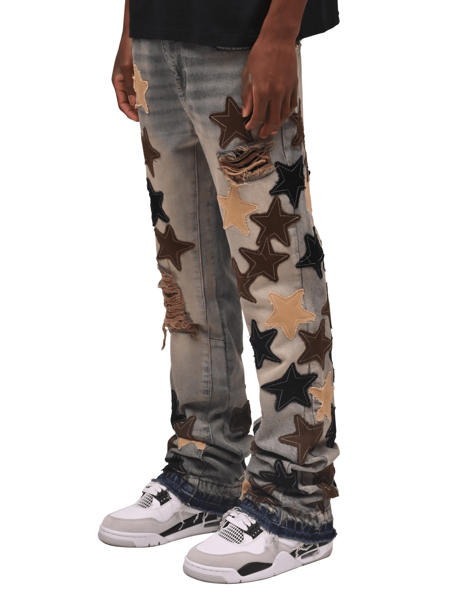 Star Flare Denim - Cream Wash - Reputation Studios