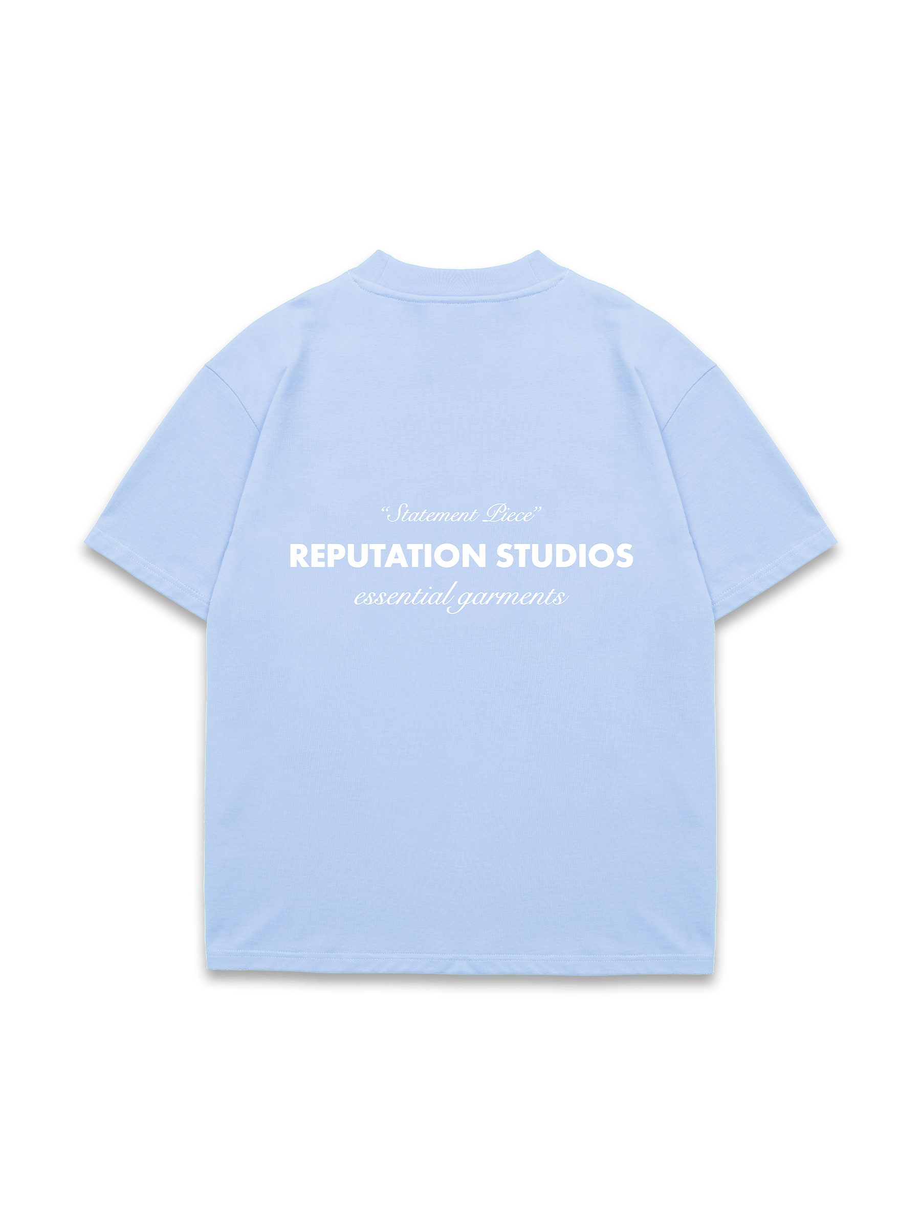 "Statement Piece" Tee - Baby Blue