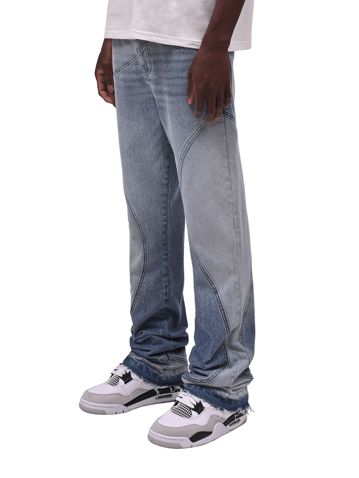 Wave Flare Denim - Light Stone - Reputation Studios