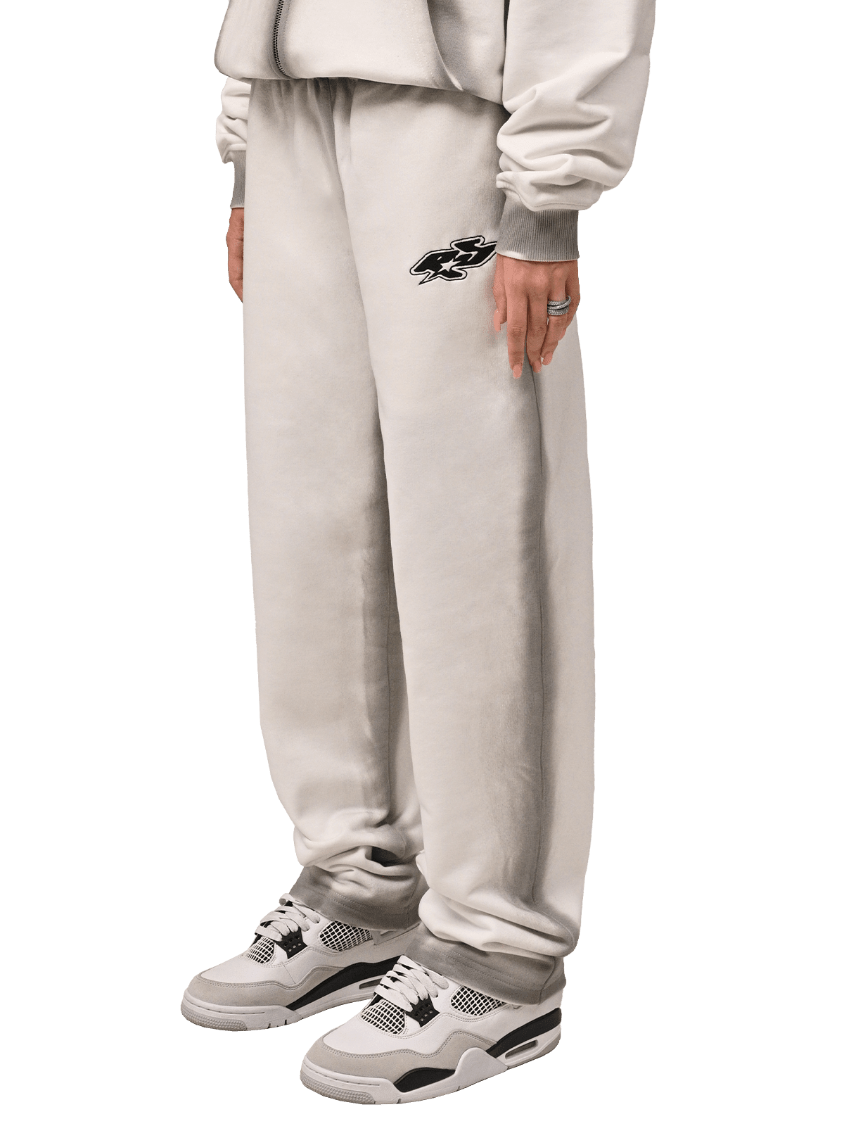 Y2K Sweatpants - Pearl - Reputation Studios