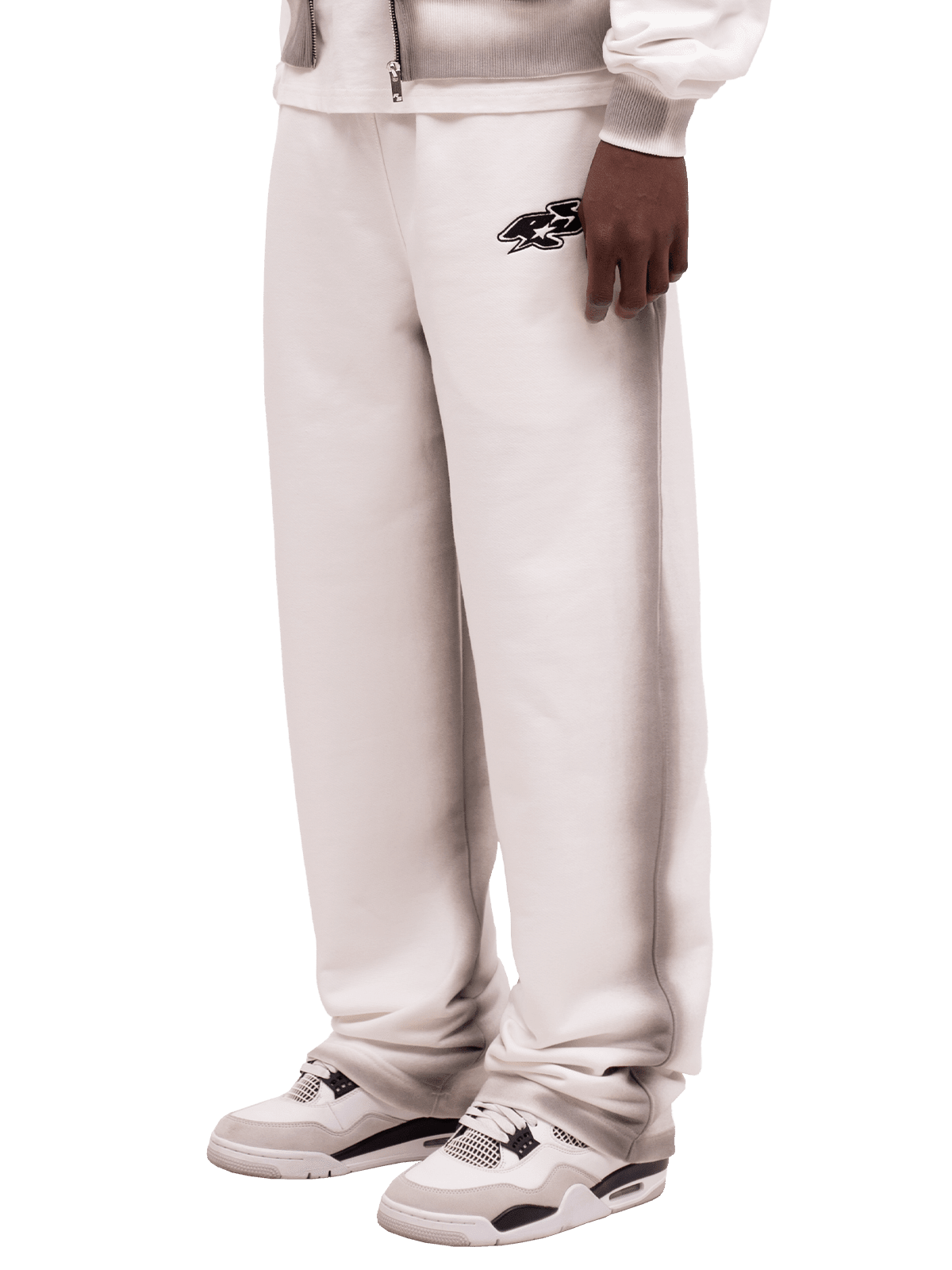 Y2K Sweatpants - Pearl - Reputation Studios