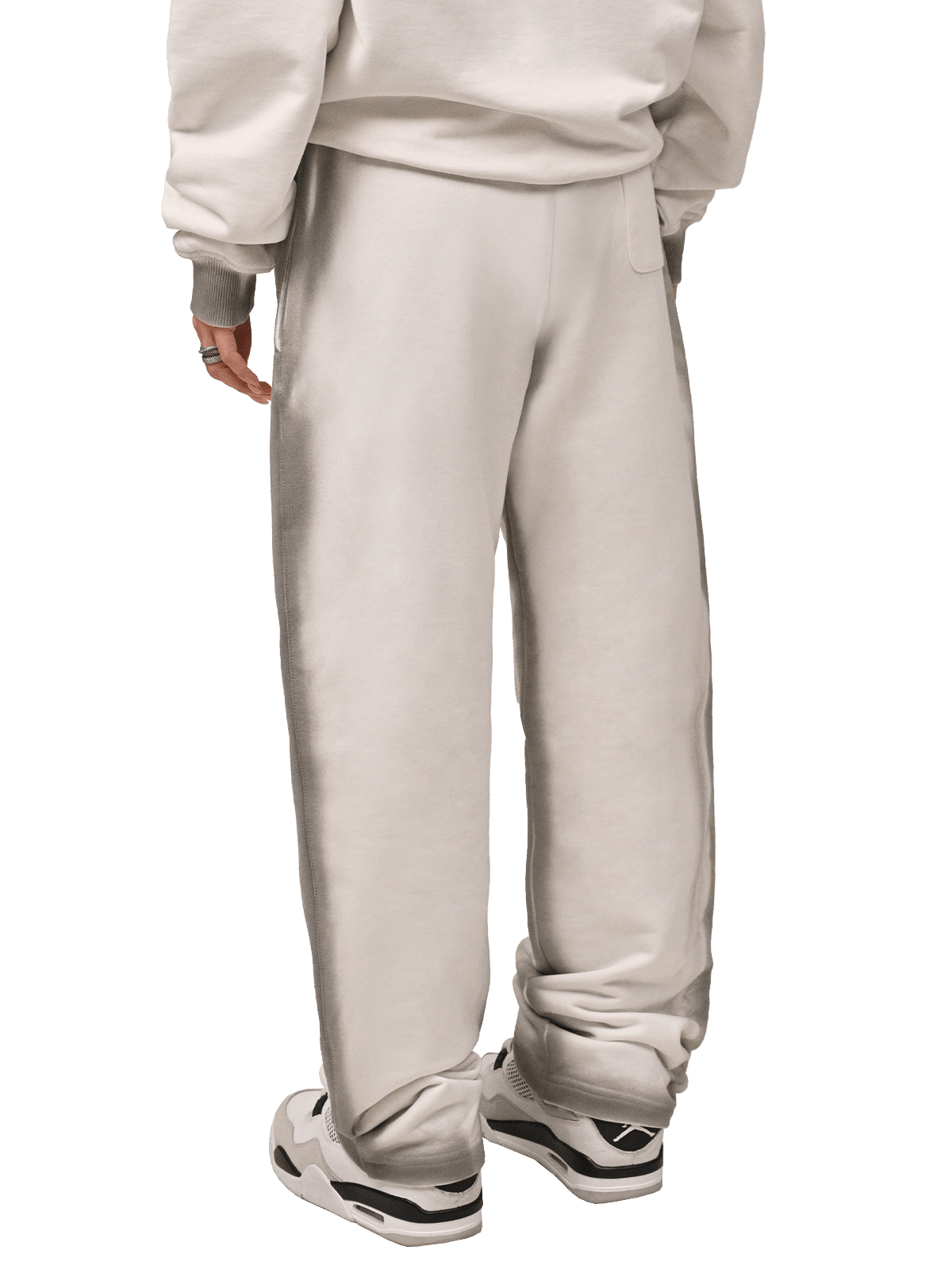 Y2K Sweatpants - Pearl - Reputation Studios