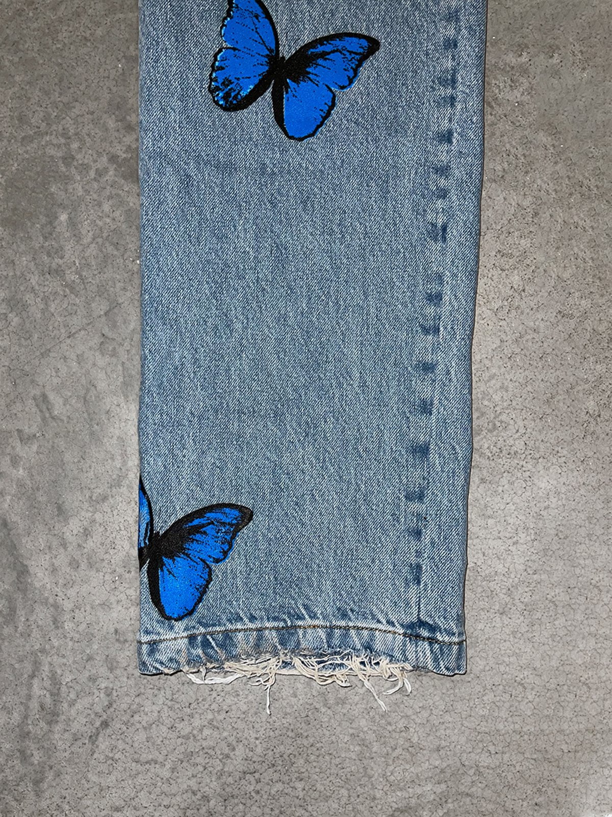 Butterfly Denim - Light Stone