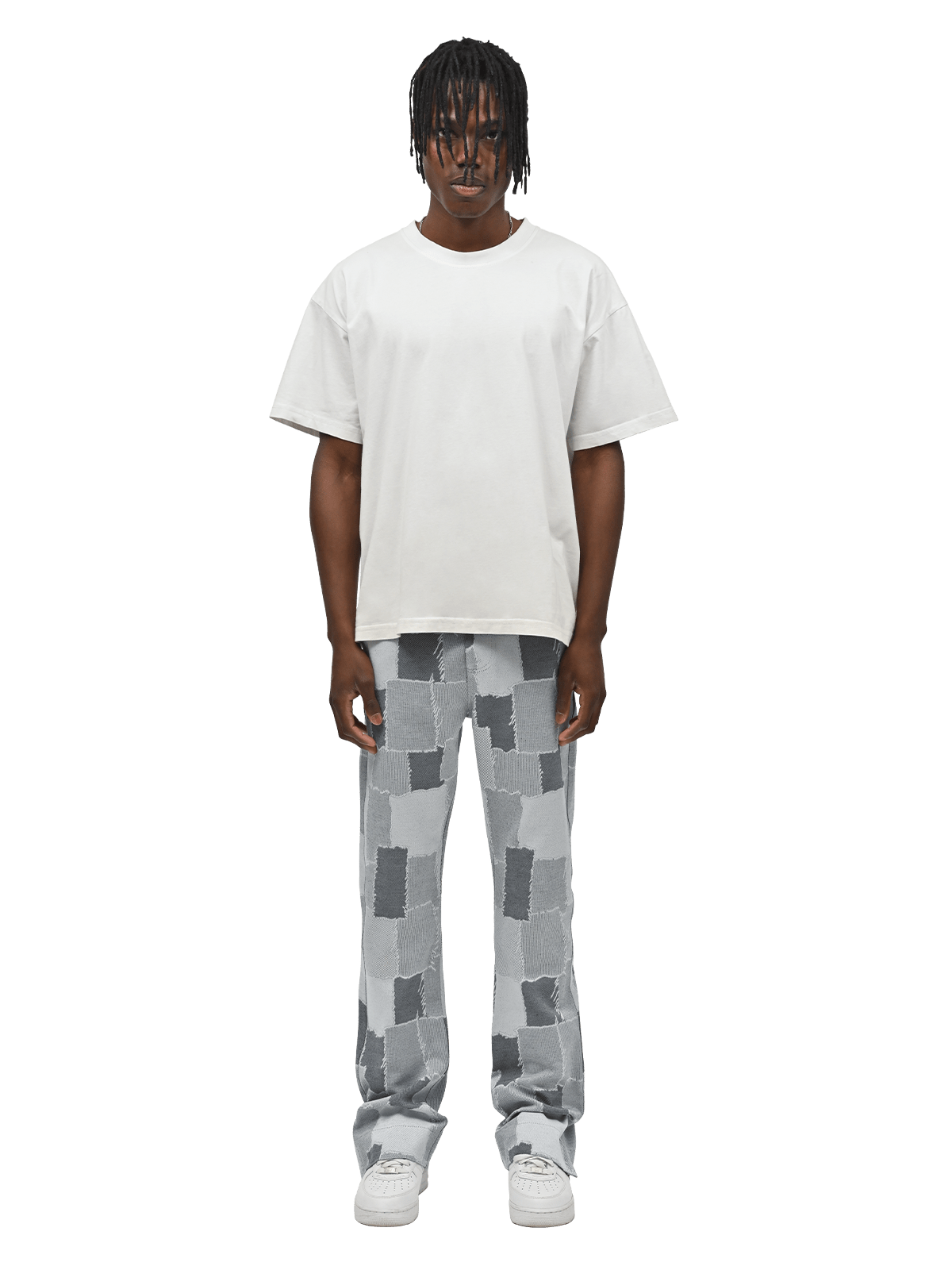 Flare Tapestry Pants - Patchwork