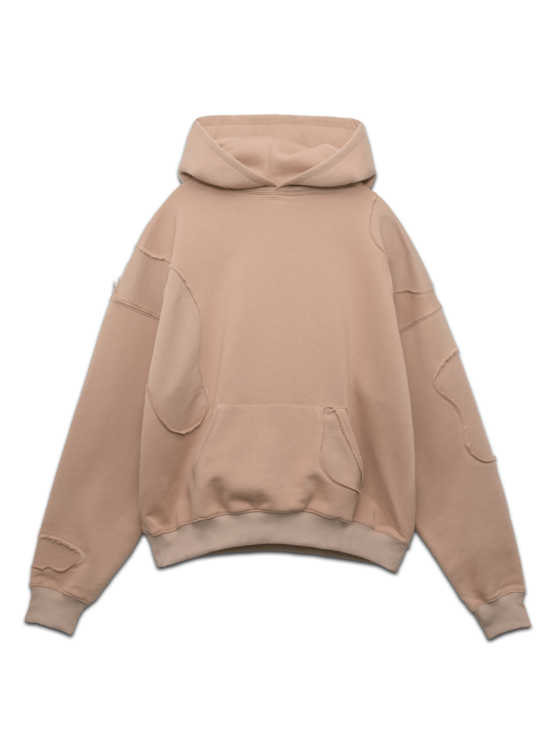 Repaired Hoodie - Sand