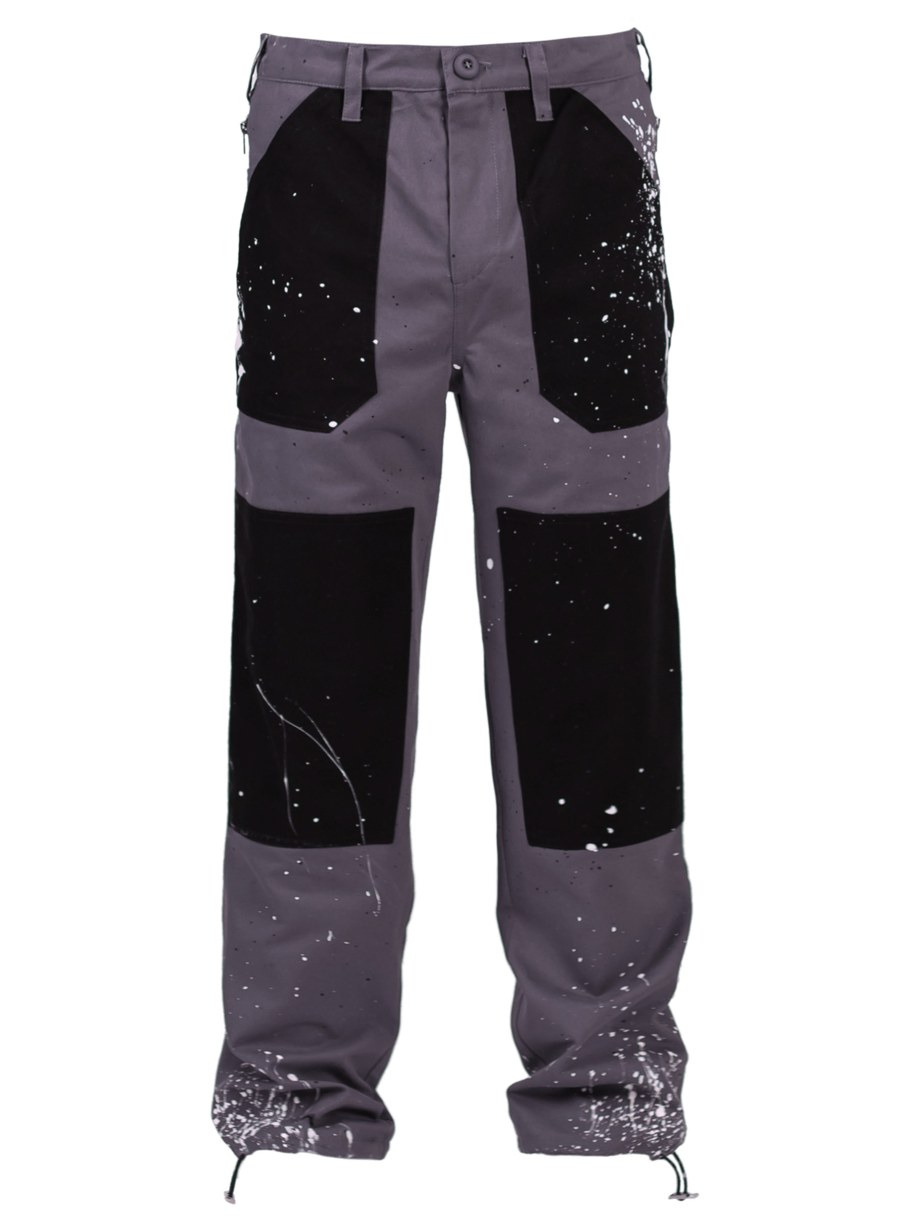 Splatter Industrial Pants - Grey