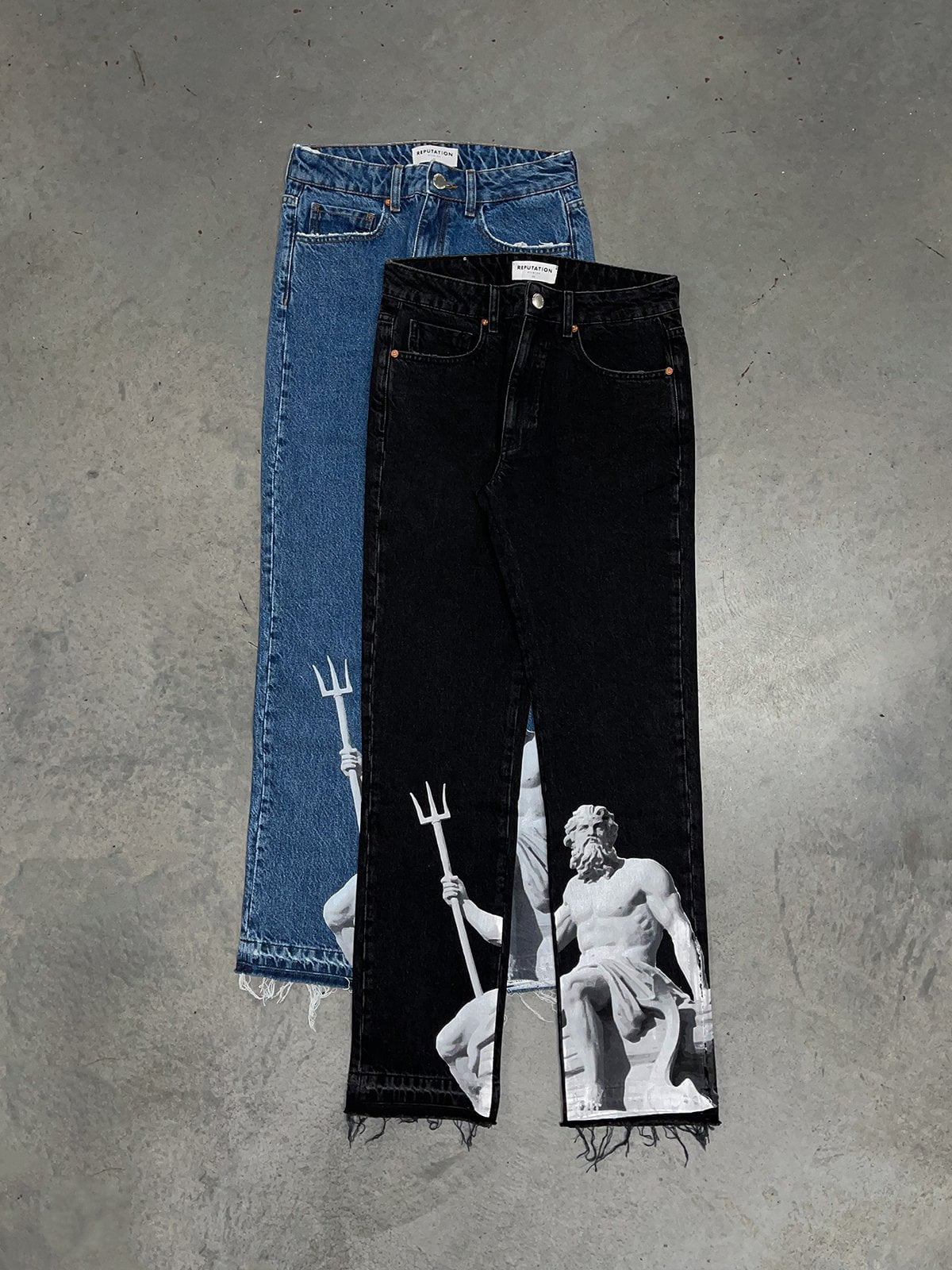 Poseidon Denim - Mid Blue