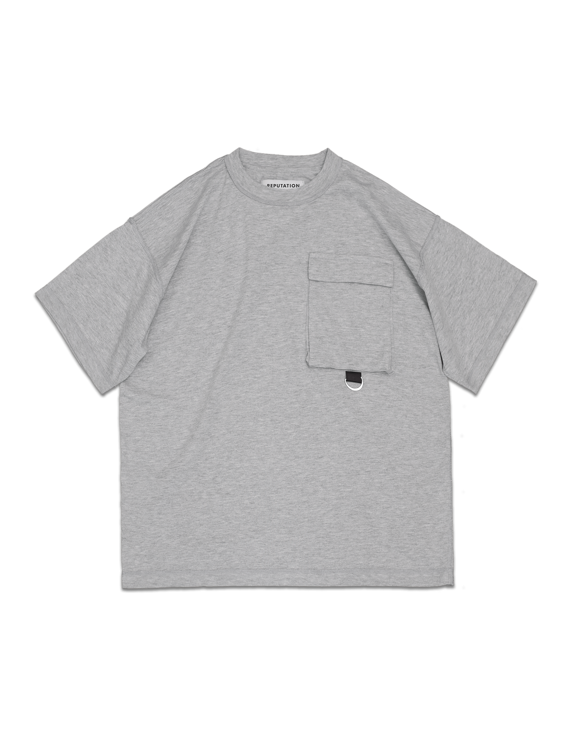 Utility Tee - Heather Grey