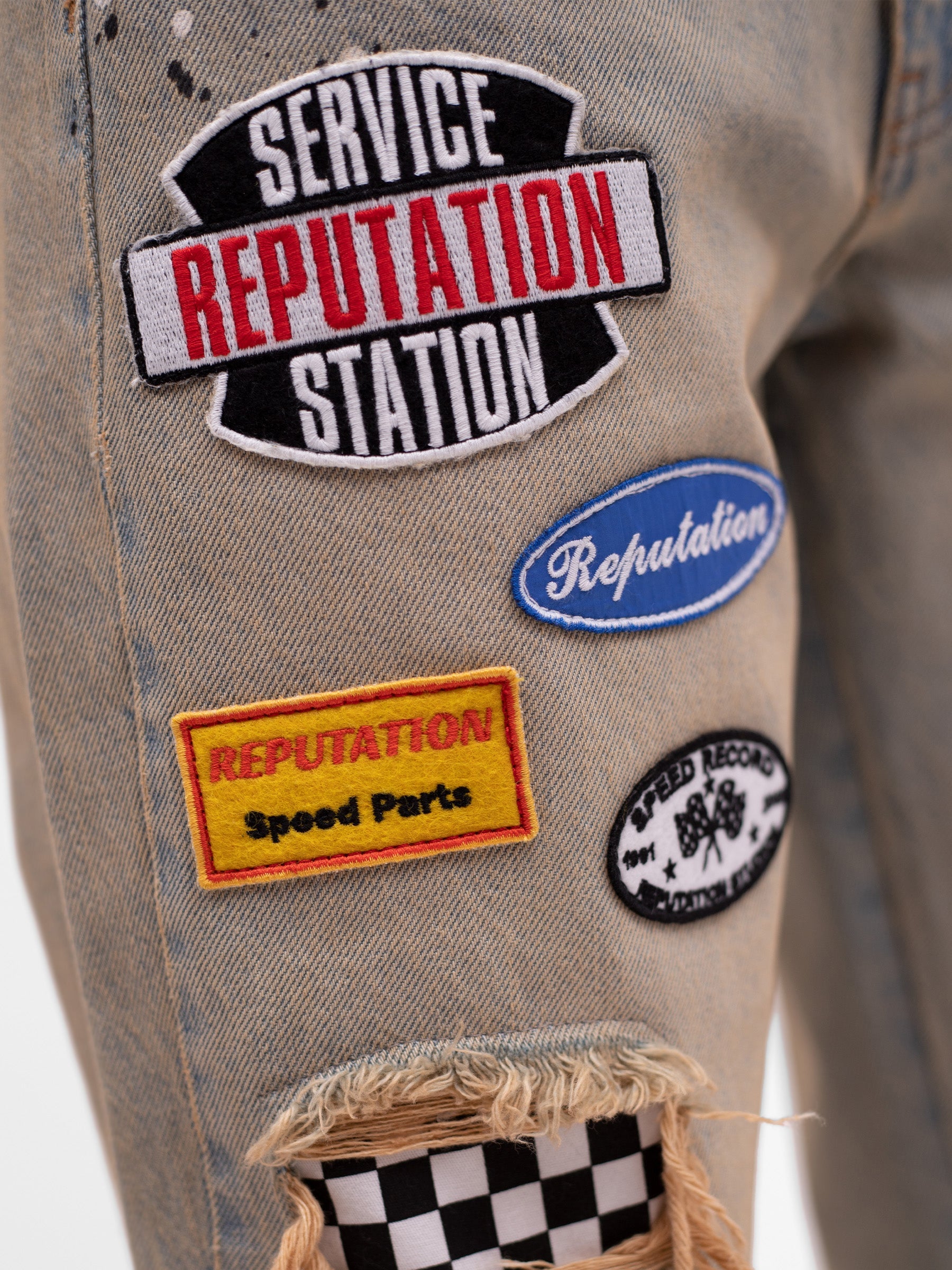 Racing Denim - Cream Wash