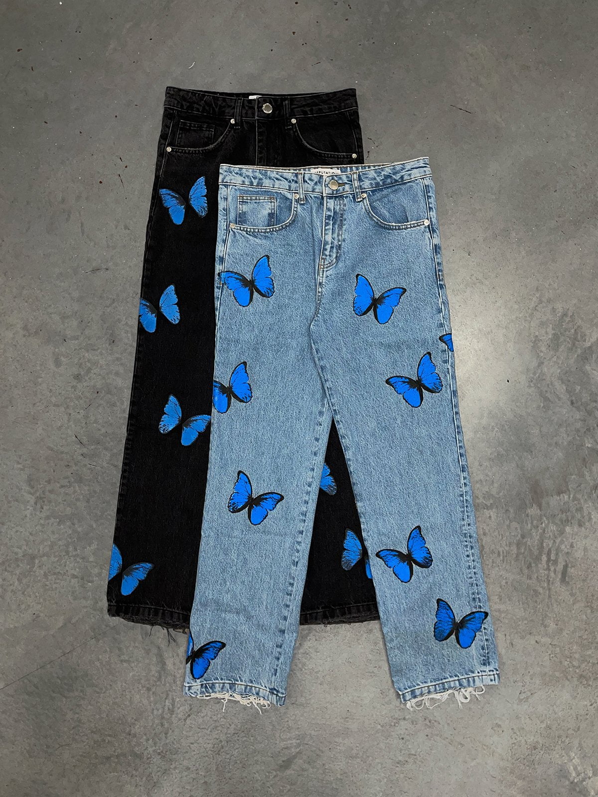 Butterfly Denim - Light Stone