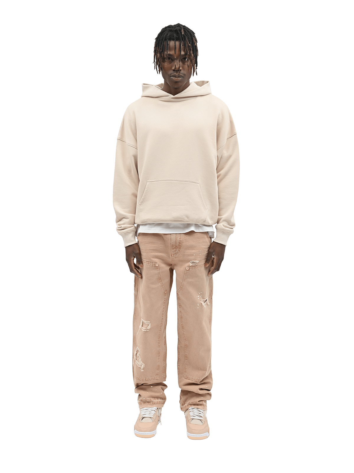 Carpenter Canvas Pants - Beige