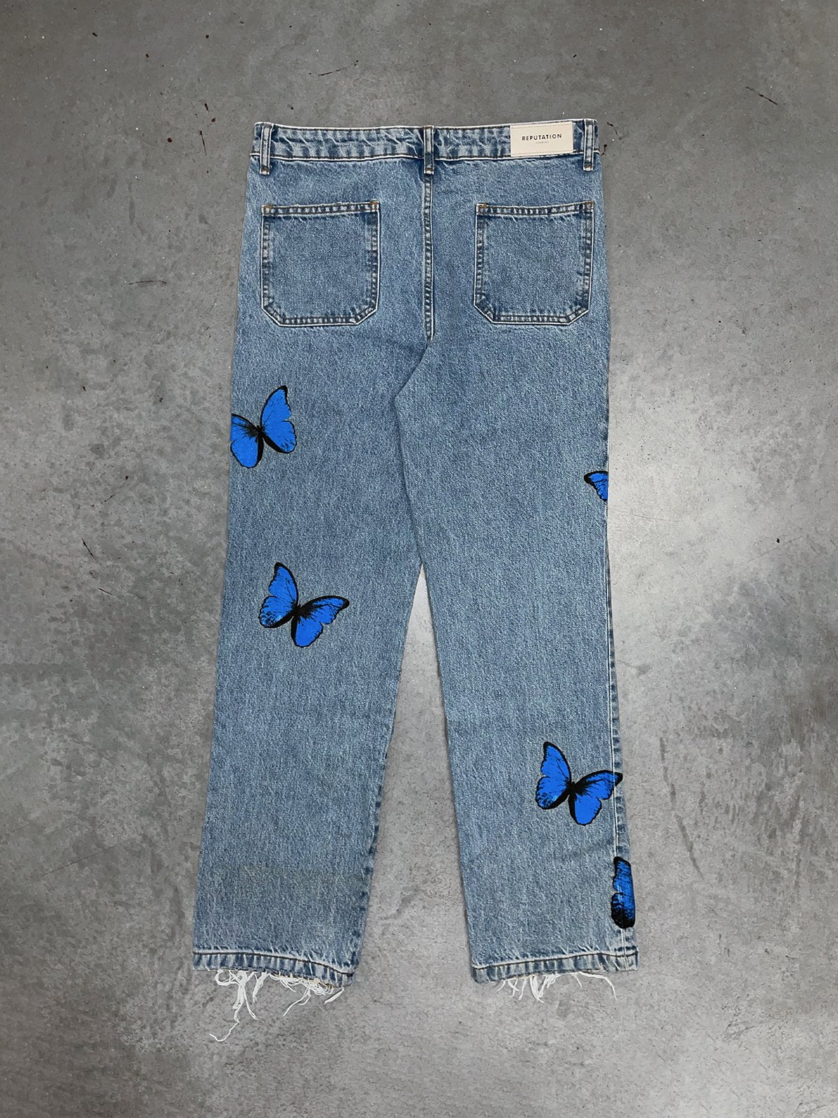 Butterfly Denim - Light Stone