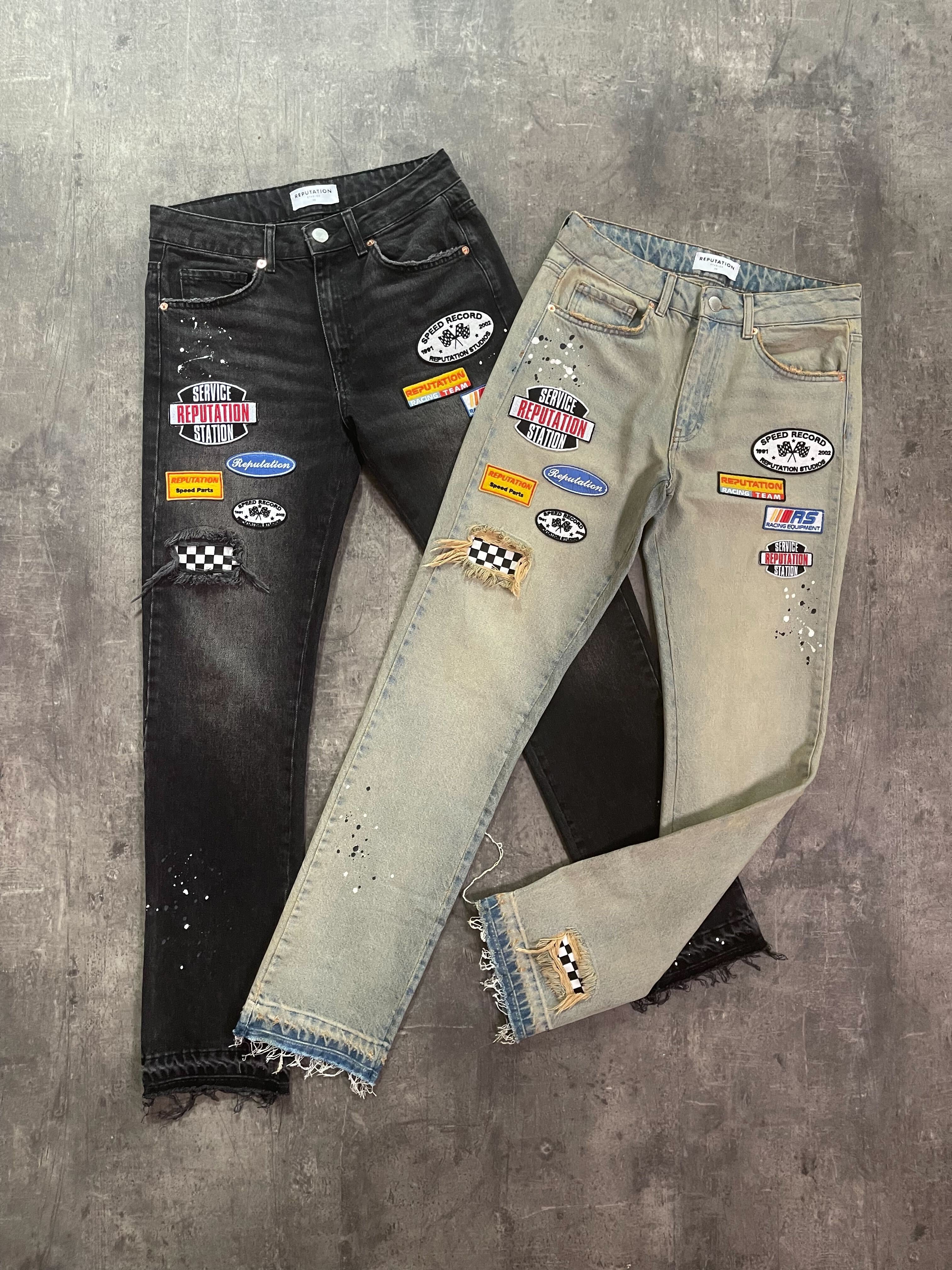 Racing Denim - Cream Wash