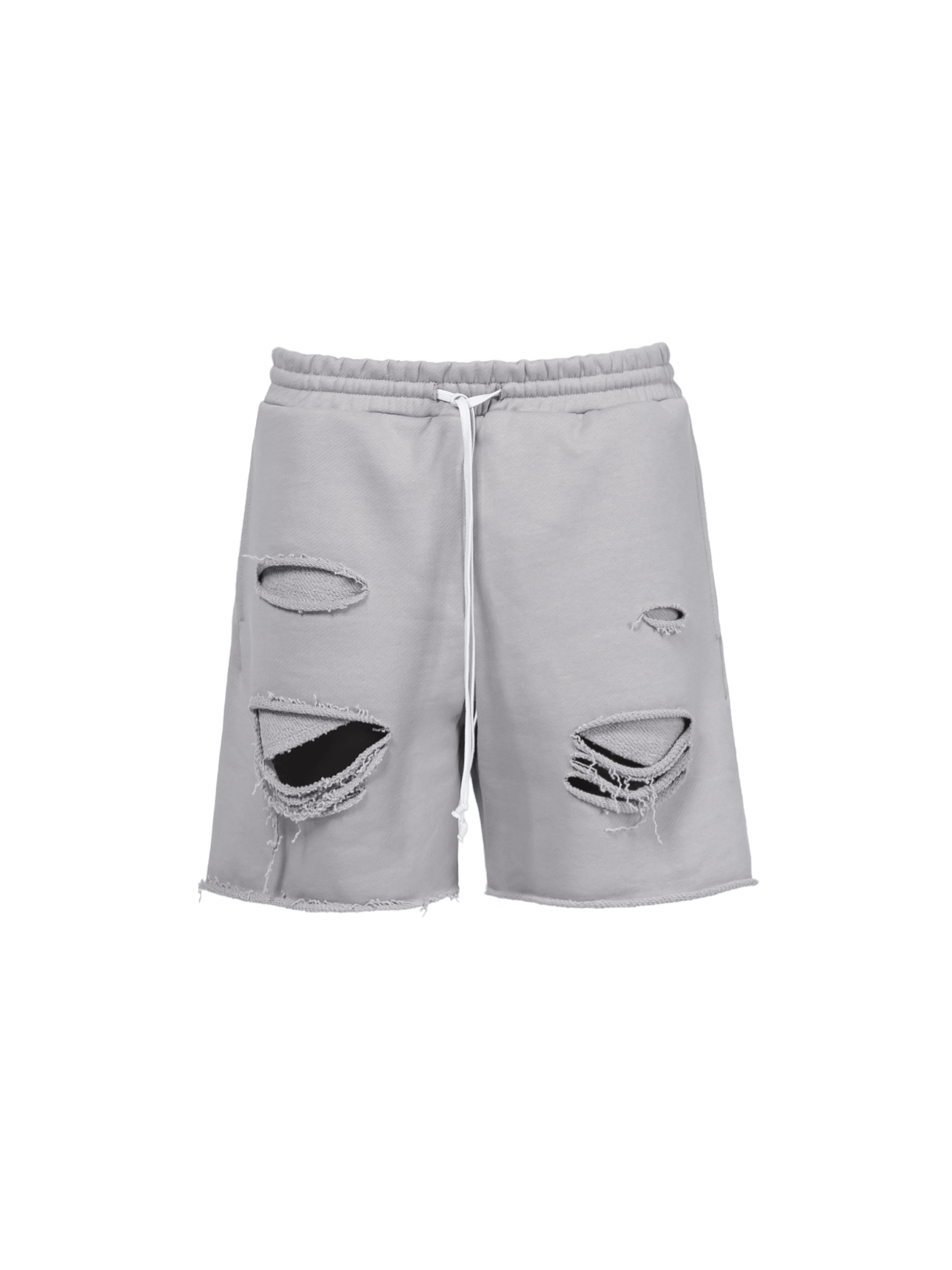 Ripped Shorts - Stone