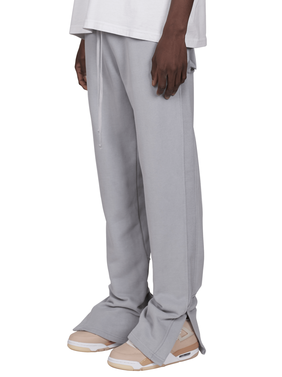 Split Sweatpants - Stone