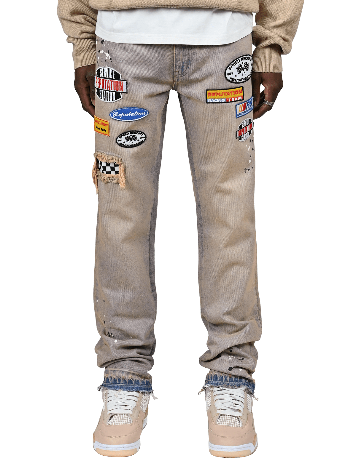 Racing Denim - Cream Wash