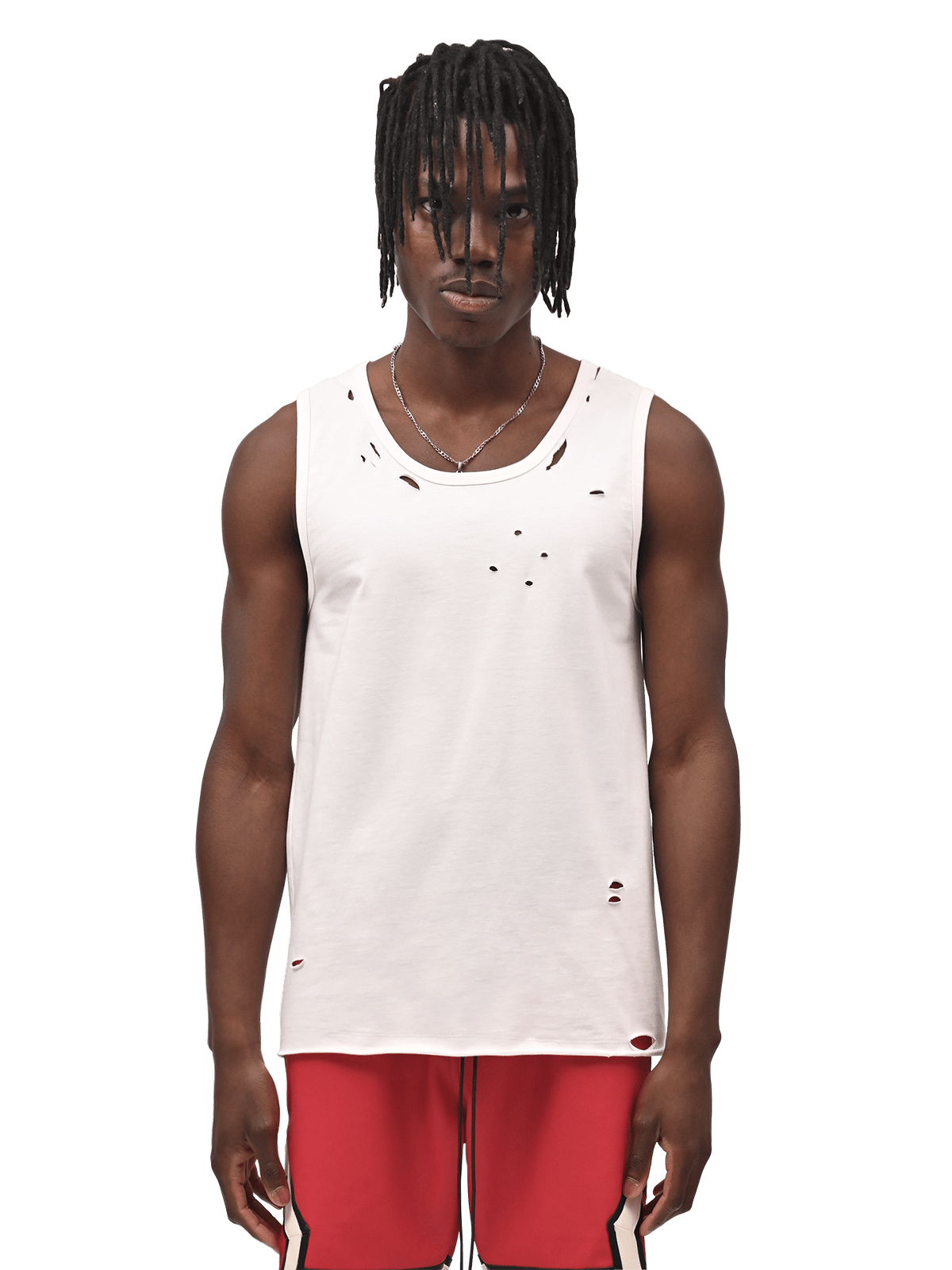 Ripped Vest - Off White