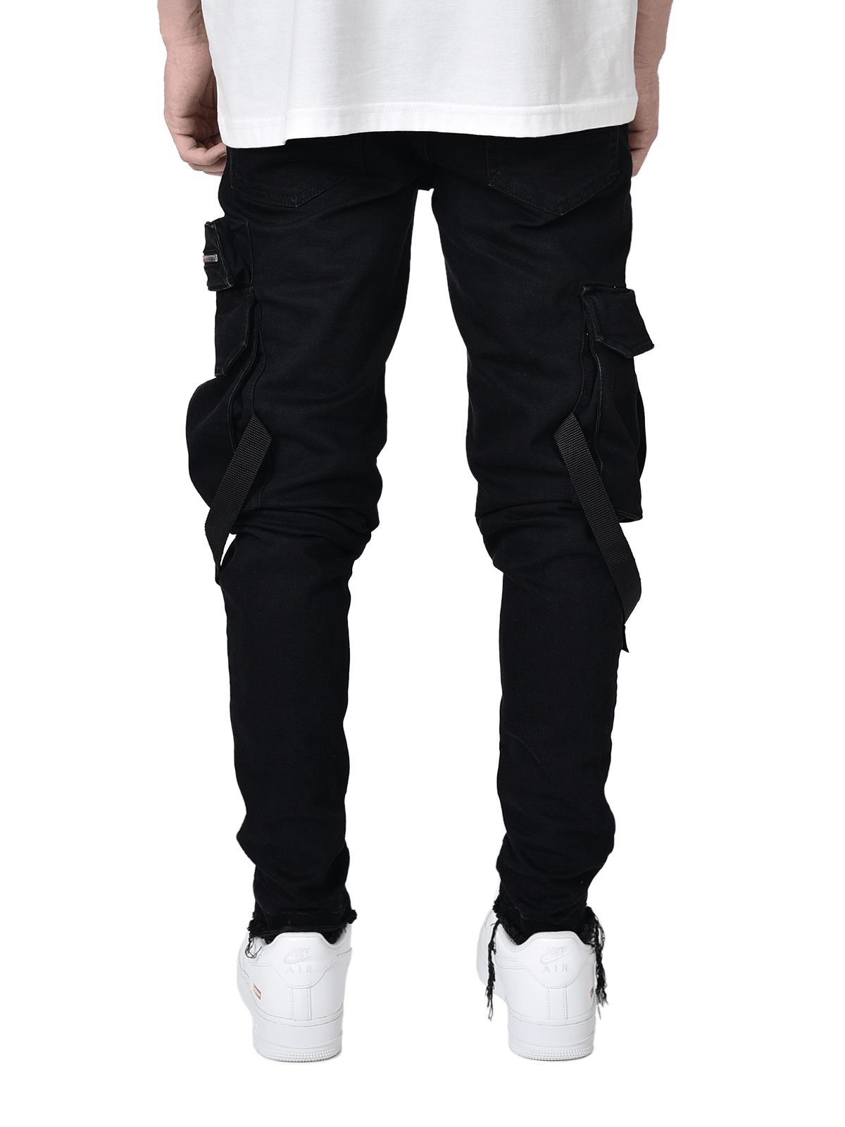 Cargo Denim Straps - Black