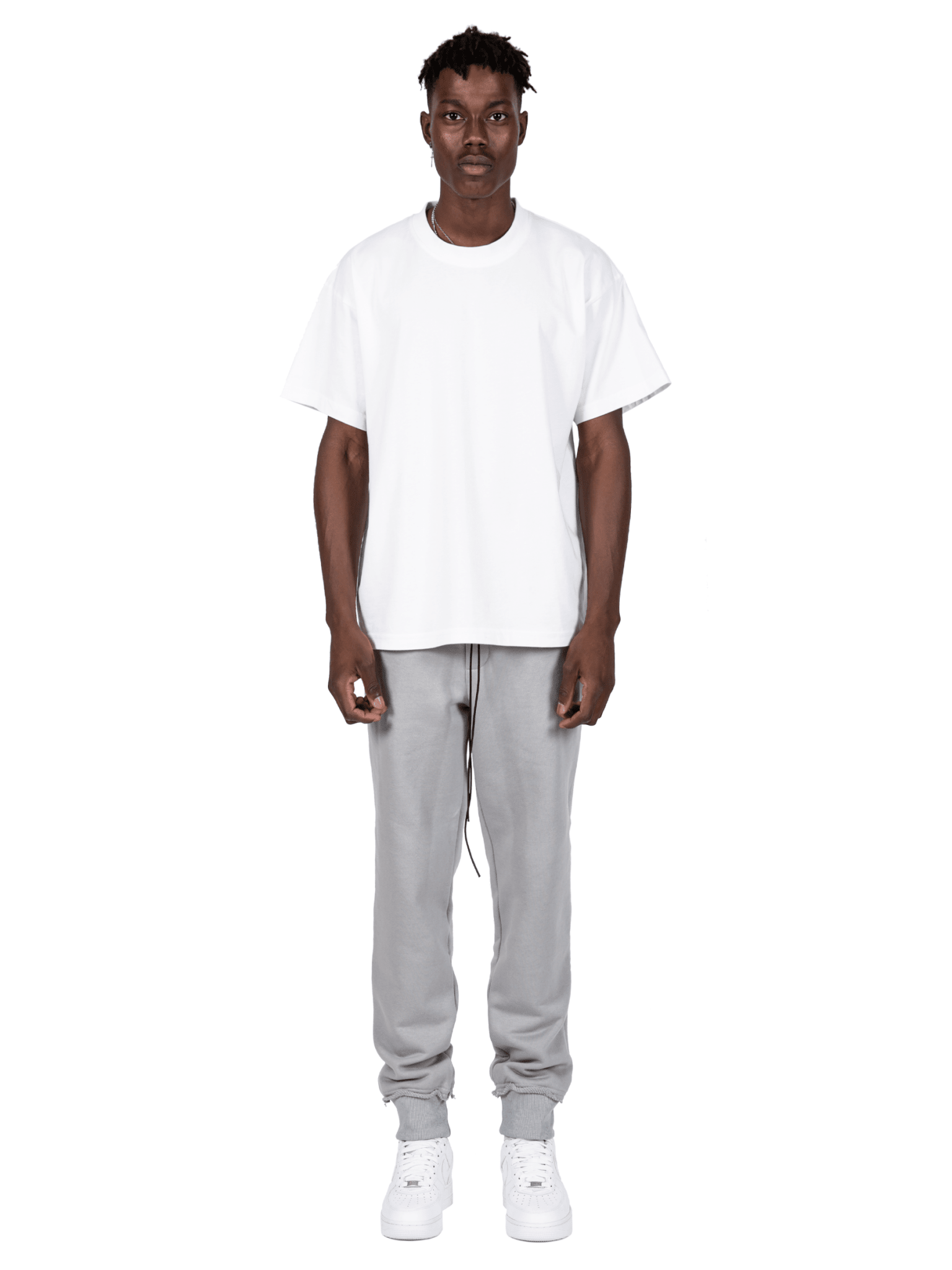 Distressed Sweatpants - Stone - Reputation Studios