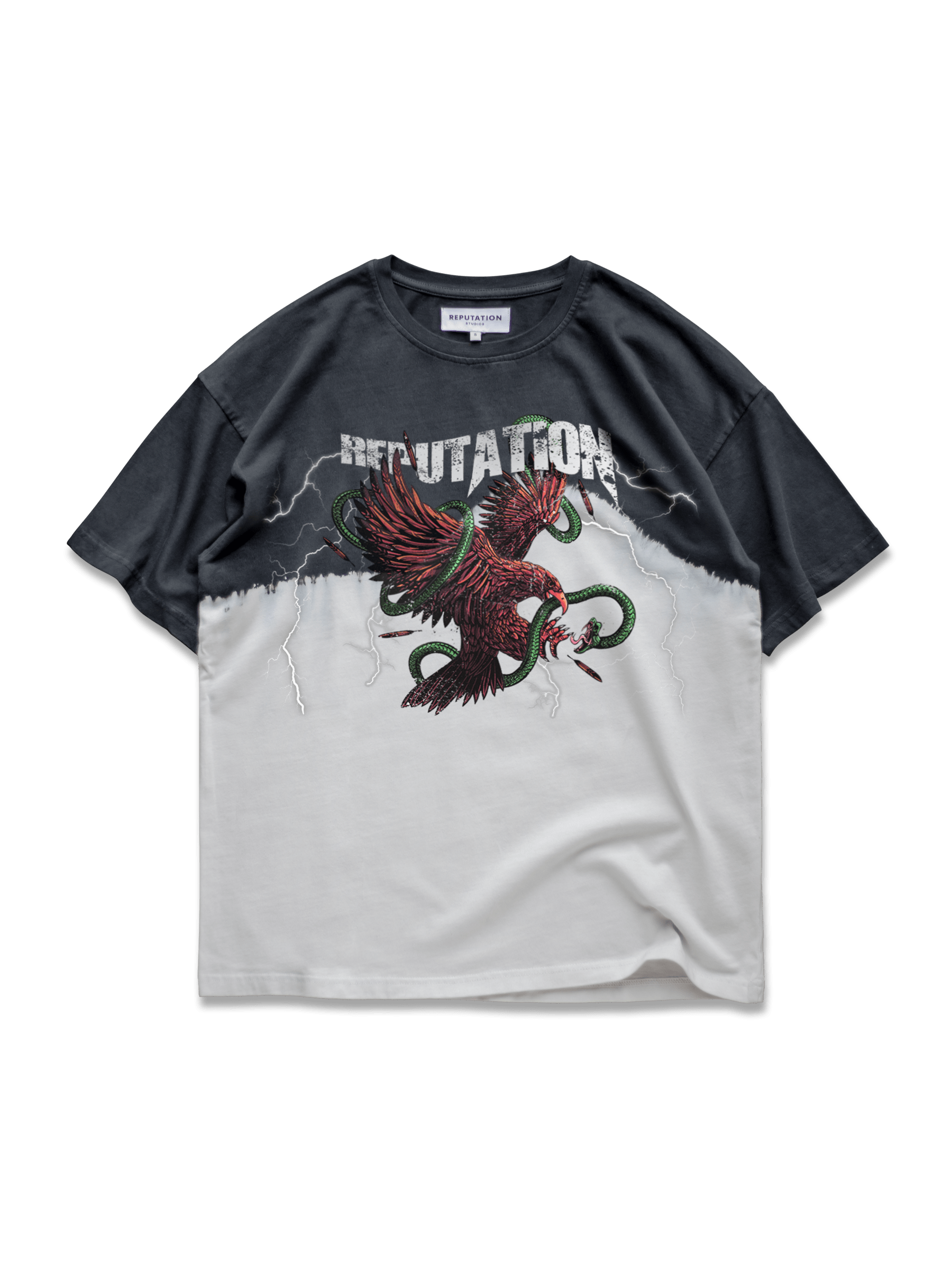 Vintage Dip Dye Tee - Eagle