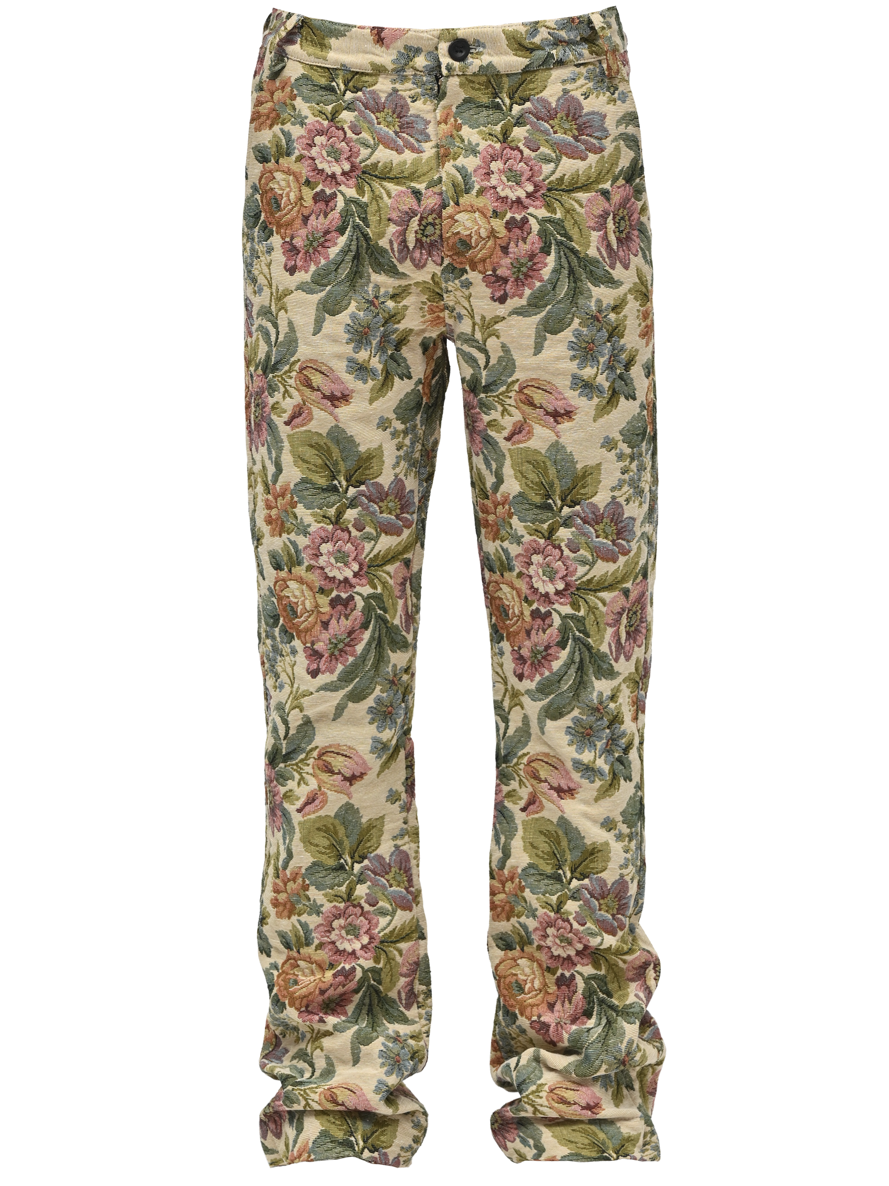 Flare Flower Print Joggers Bell Bottoms Flared Print Trousers Band