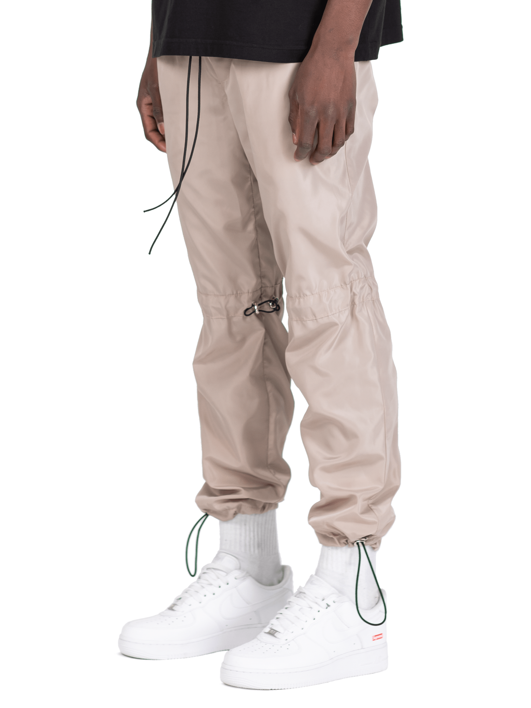 Nylon Pants - Beige