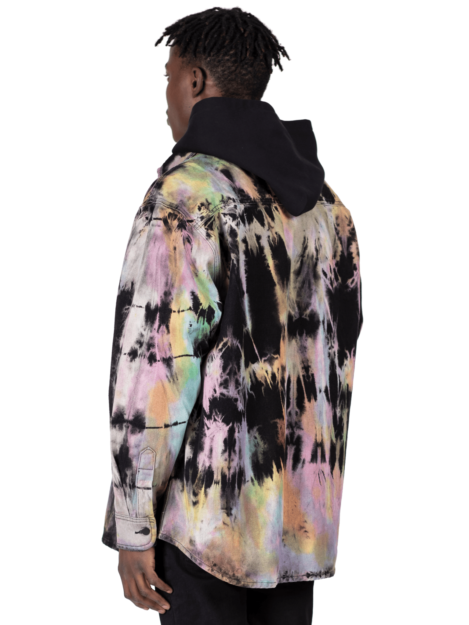 Oversized Tie Dye Shirt - Colour - Reputation Studios