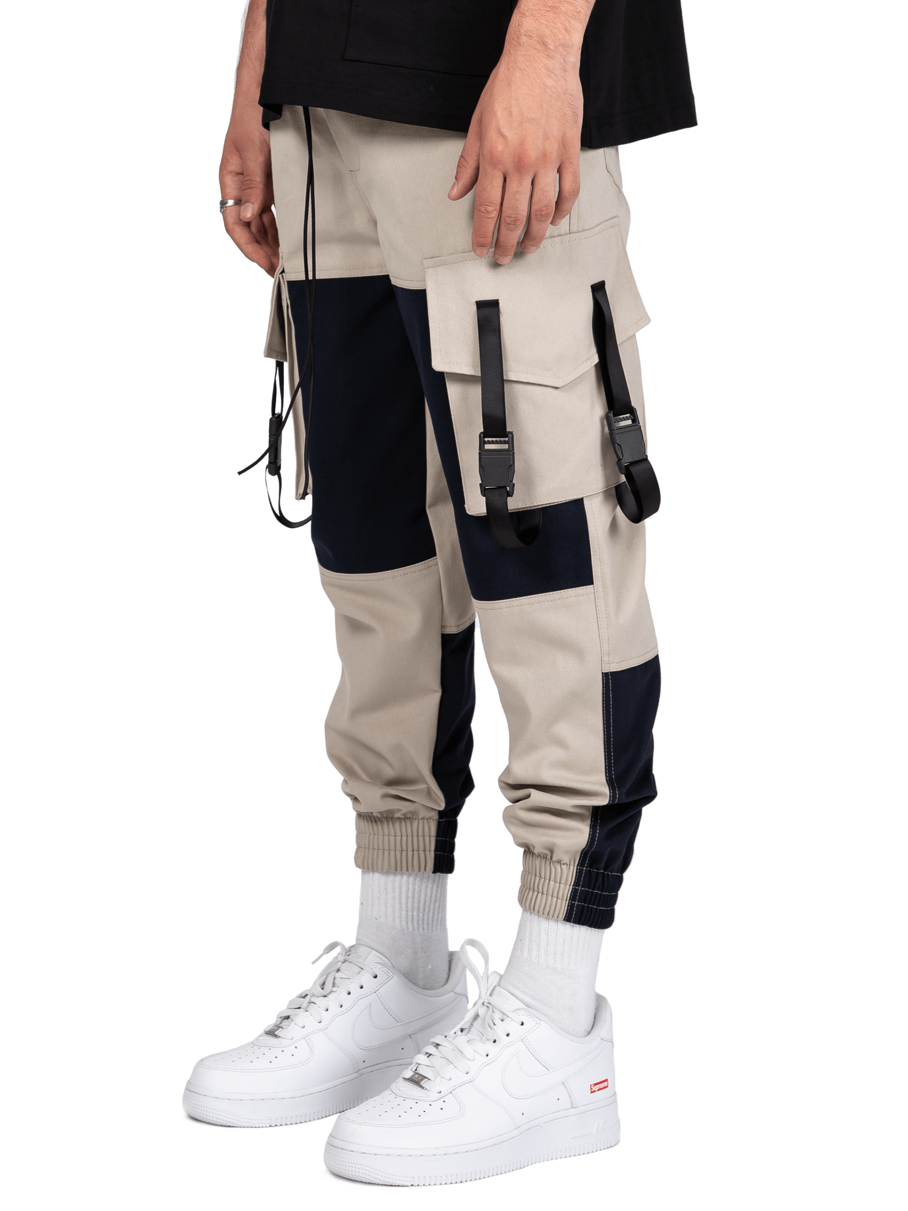 Tech Cargo Pants - Stone