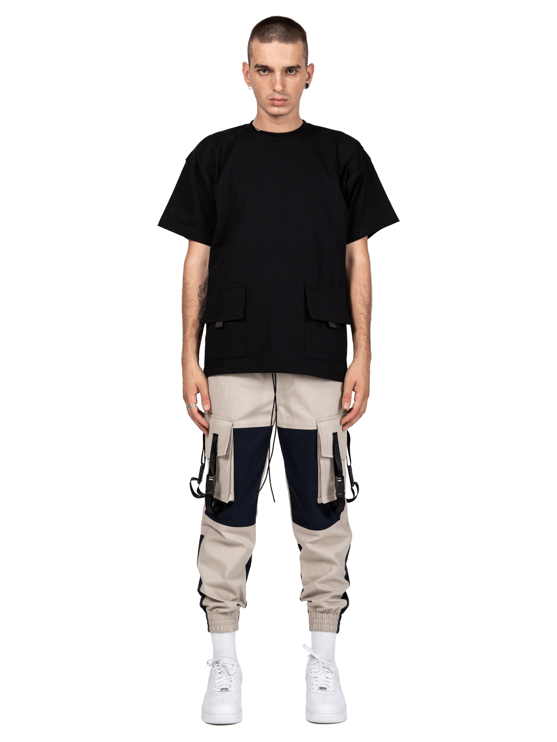 Tech Cargo Pants - Stone