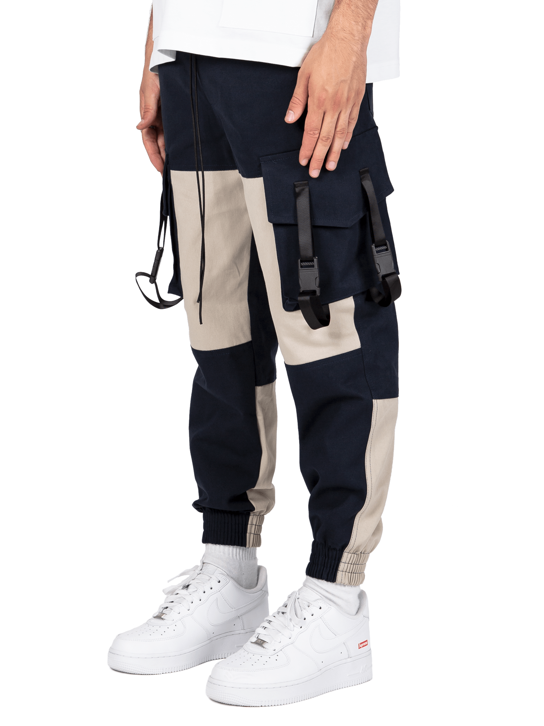 Tech Cargo Pants - Navy