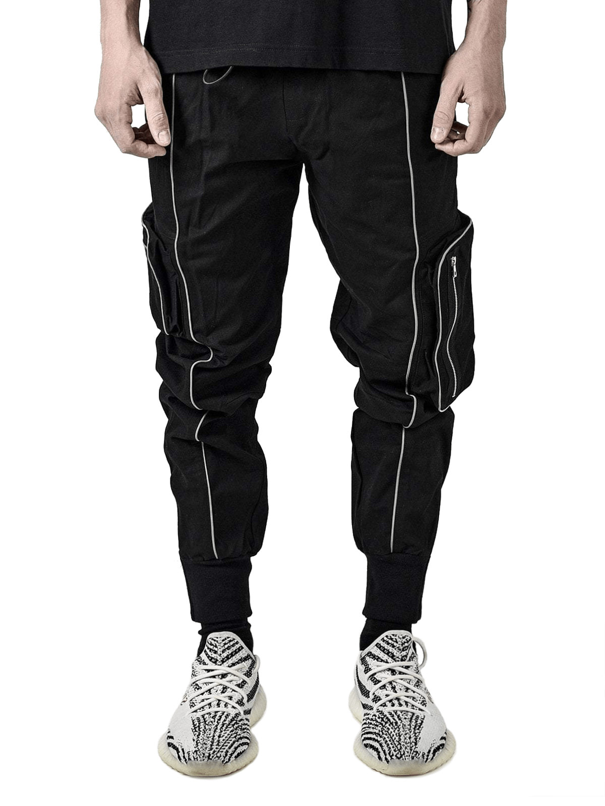 Reflective Pants - Black - Reputation Studios