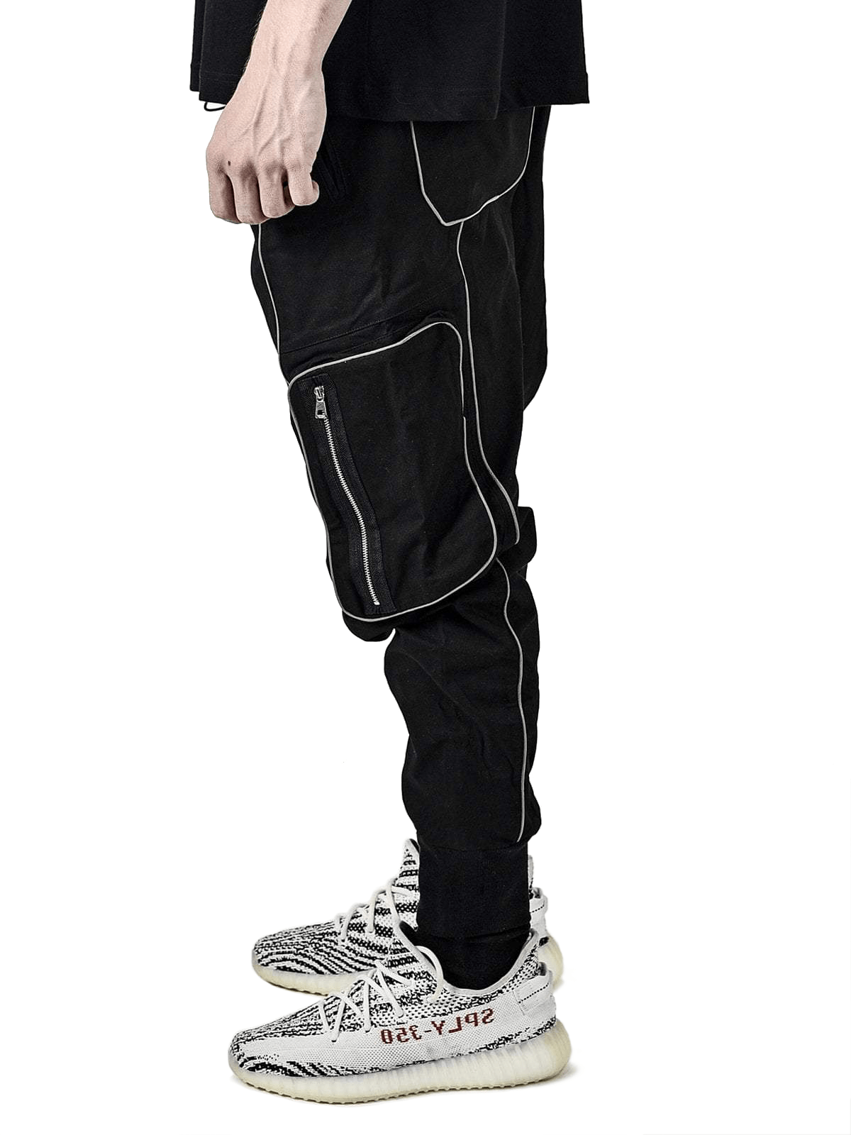 Reflective Pants - Black - Reputation Studios