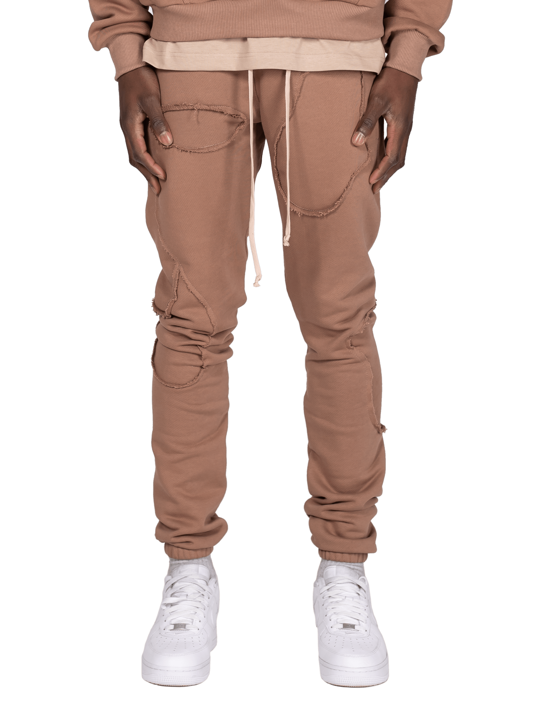 Repaired Sweatpants - Clay