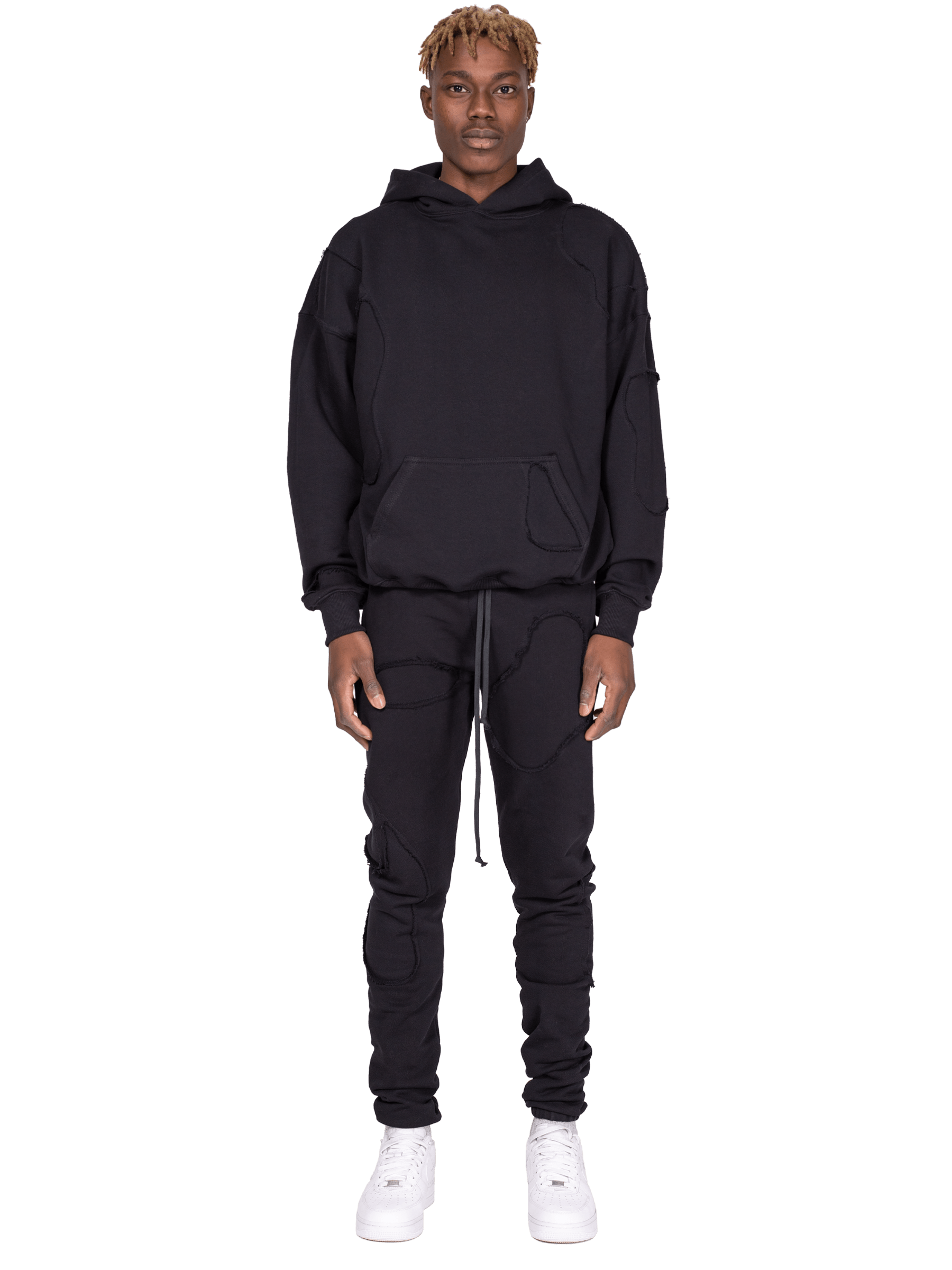 Repaired Sweatpants - Obsidian