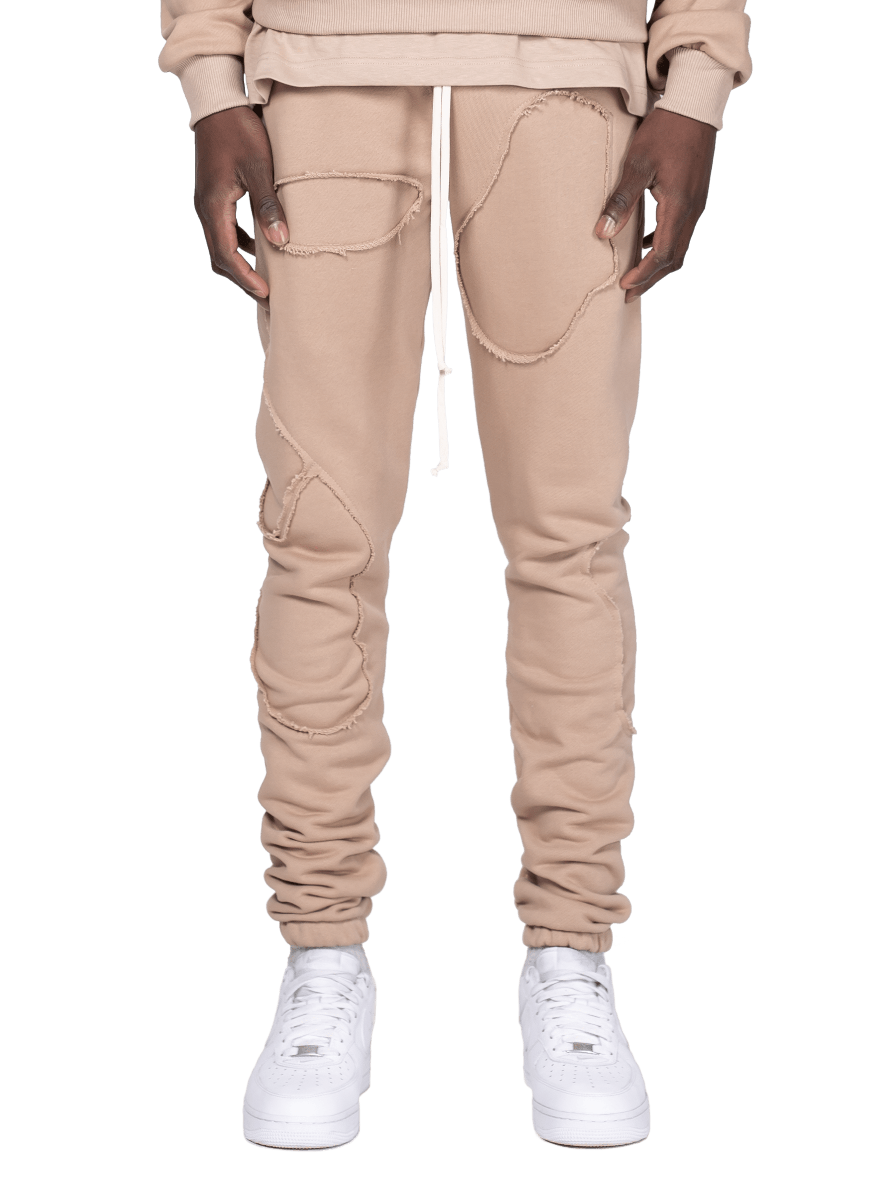 Repaired Sweatpants - Sand