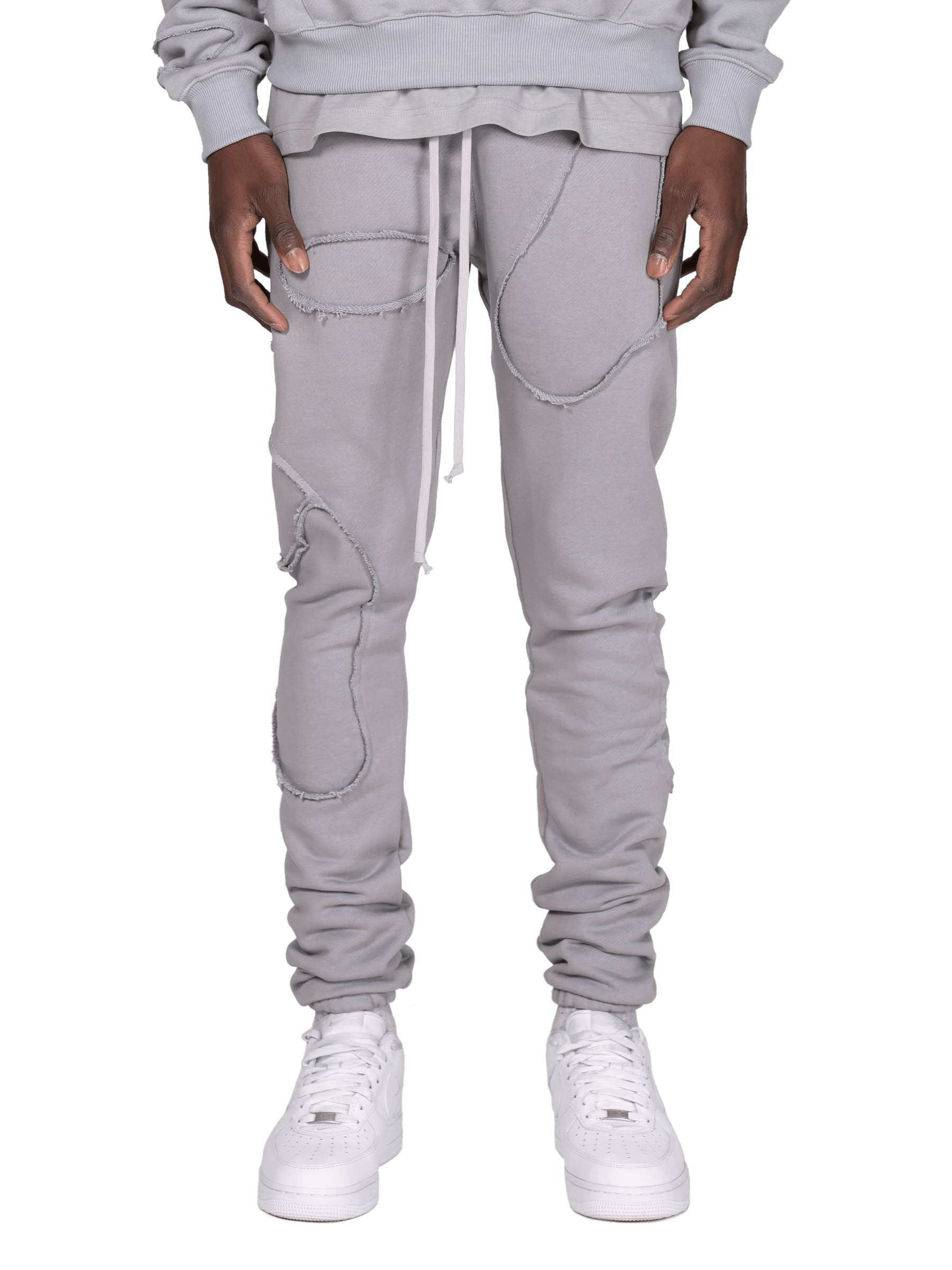 Repaired Sweatpants - Stone