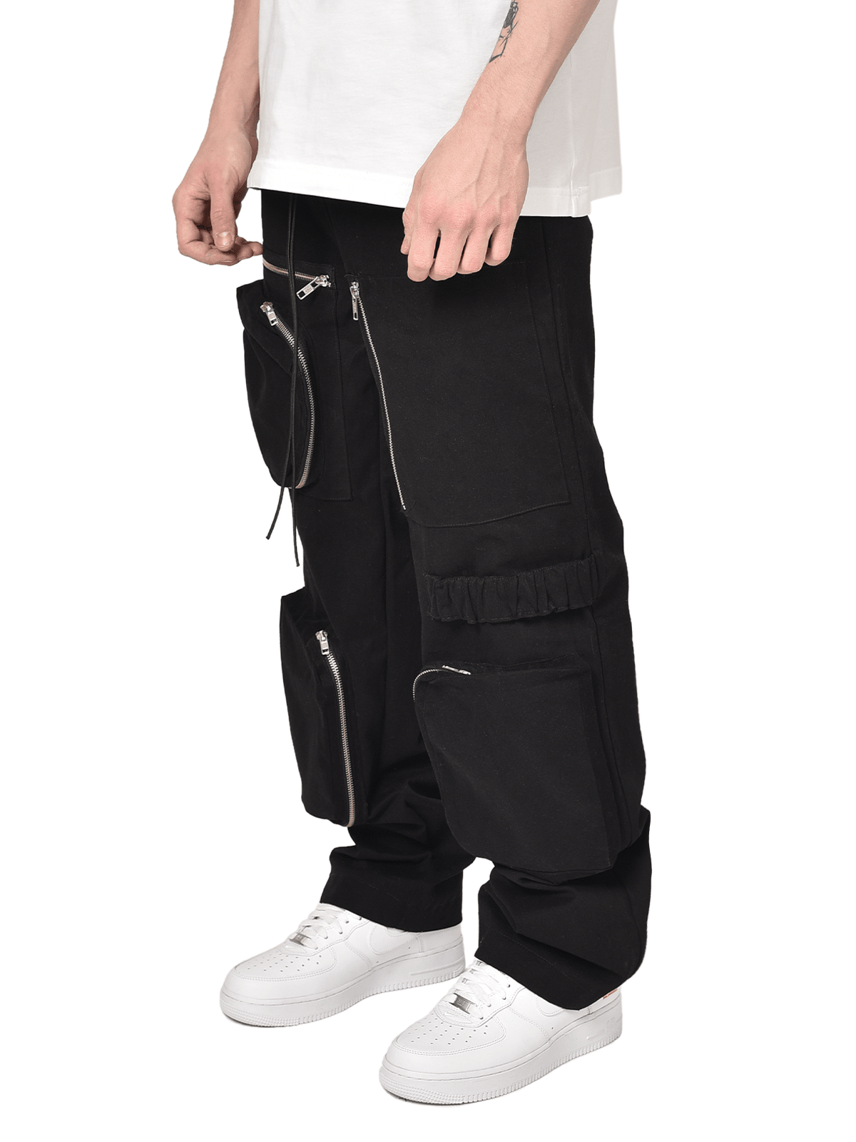 Retro Work Pants - Black