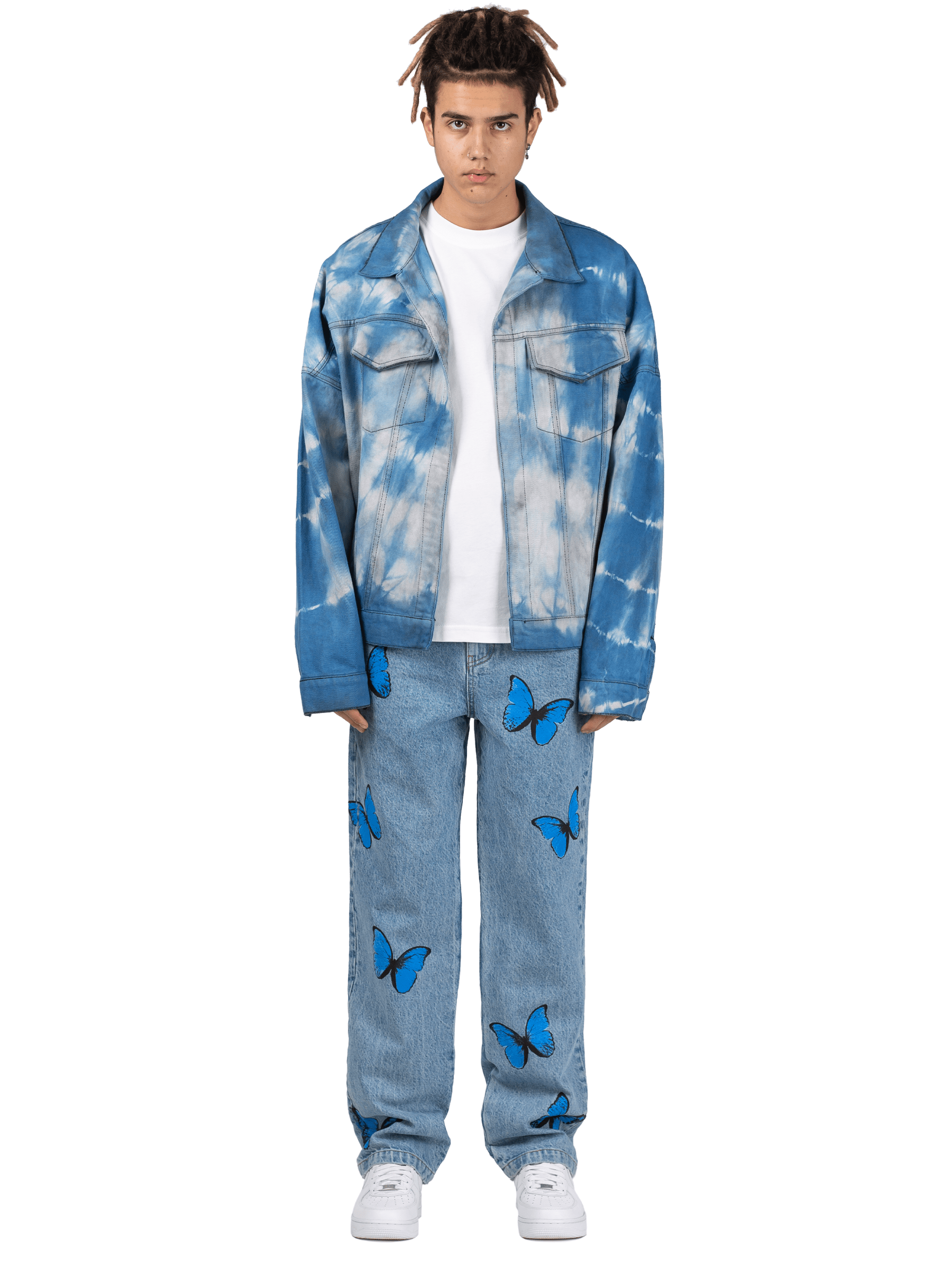 Butterfly Denim - Light Stone