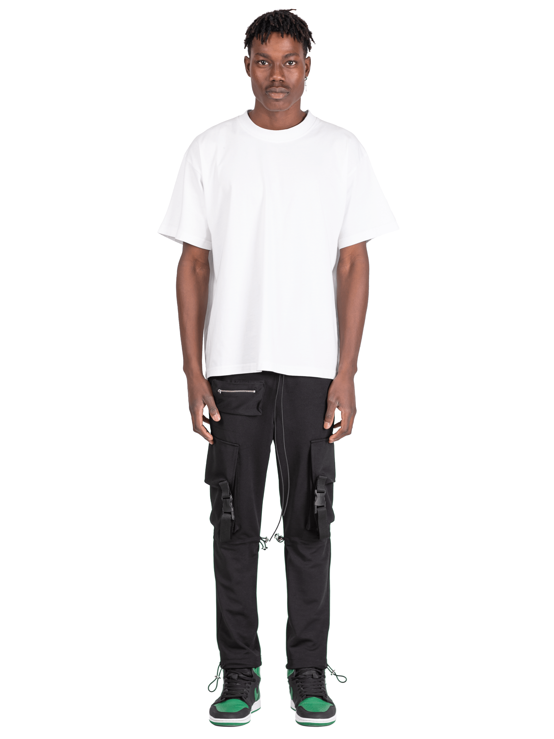 Sports Cargo Pants - Black
