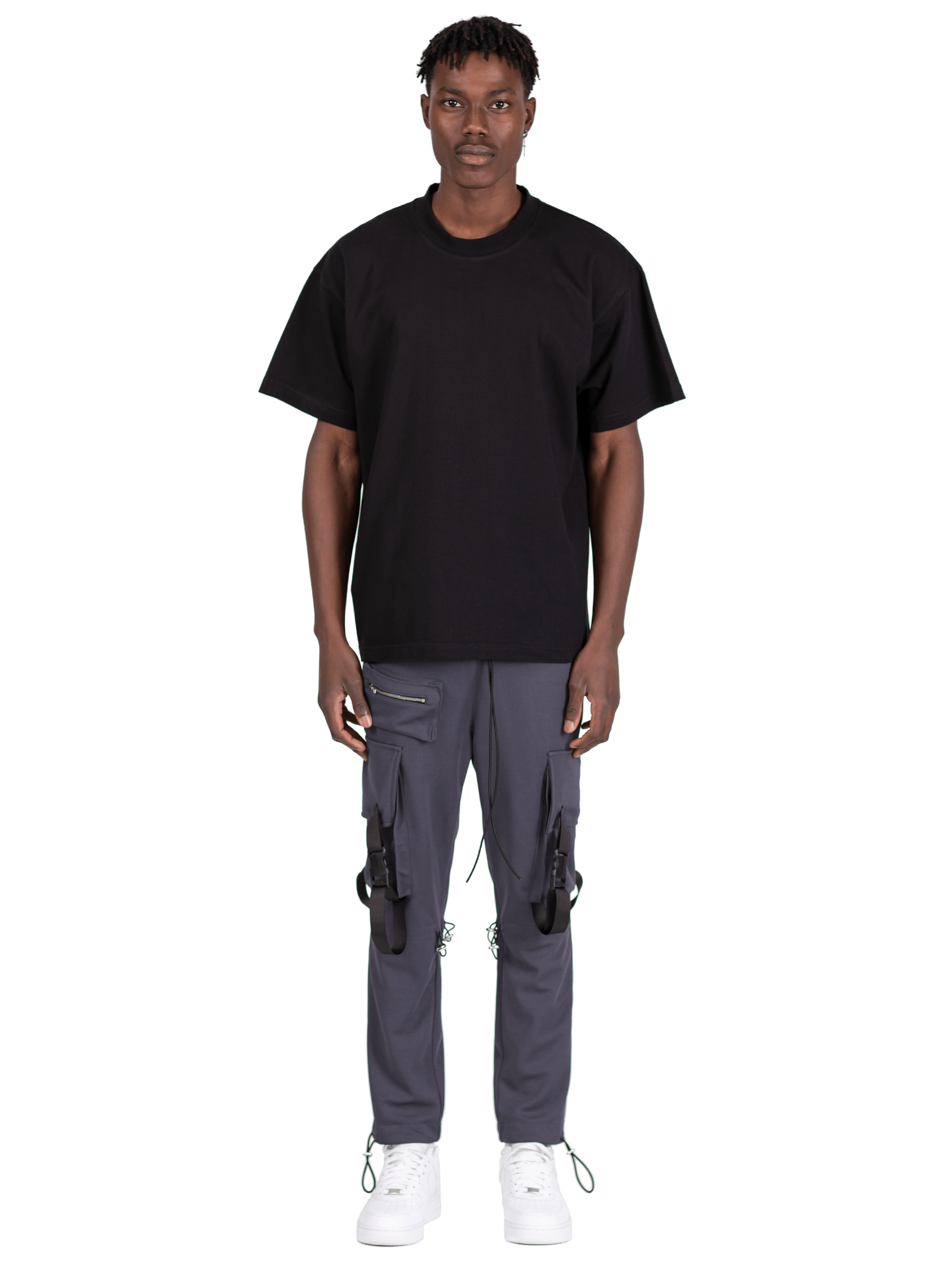 Sports Cargo Pants - Grey
