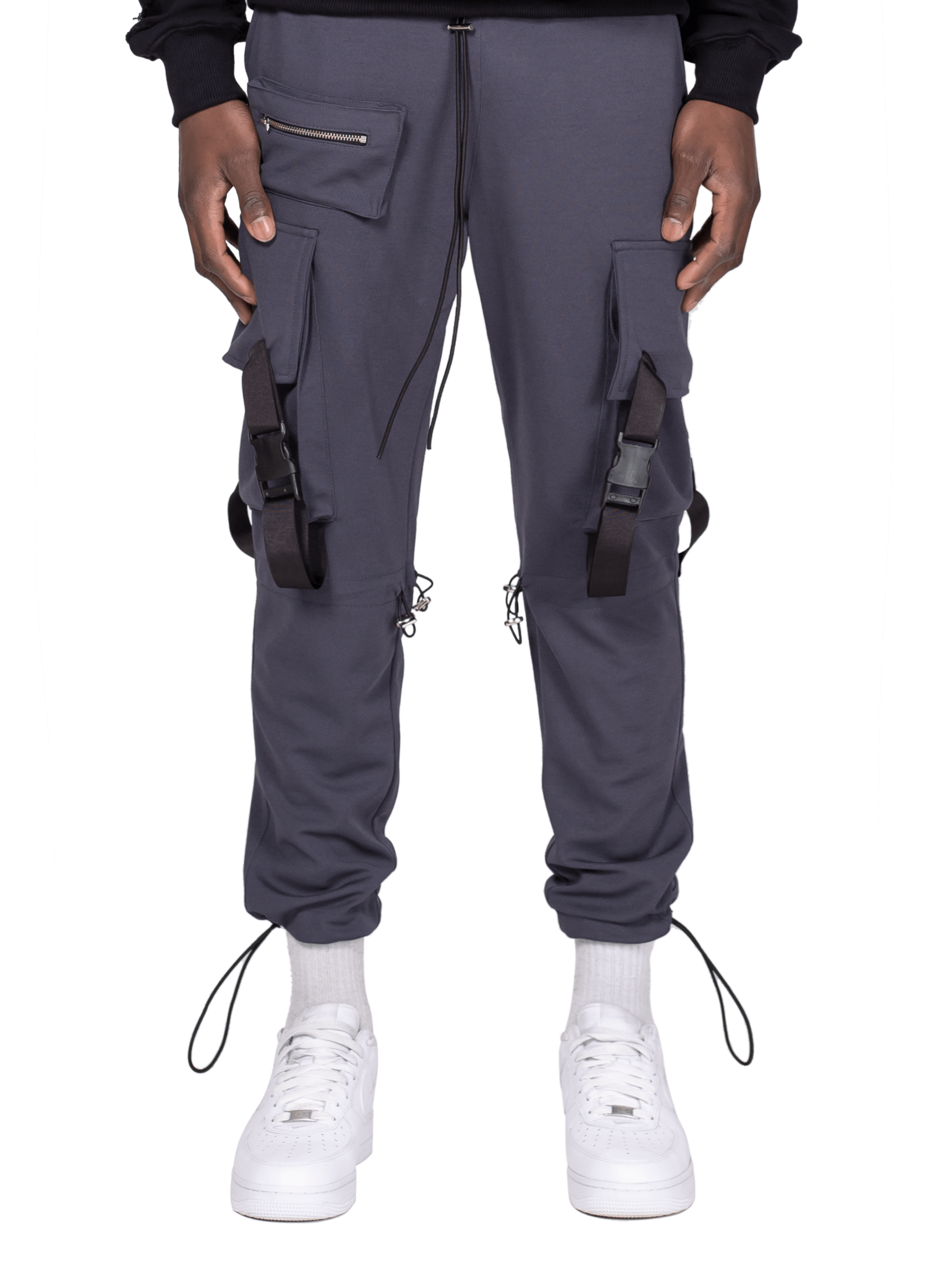 Sports Cargo Pants - Grey