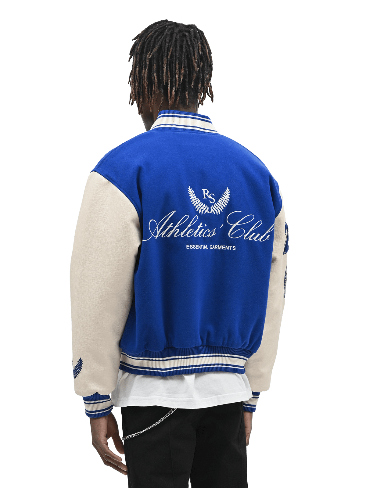 "Statement Piece" Varsity Jacket - Royal Blue - Reputation Studios