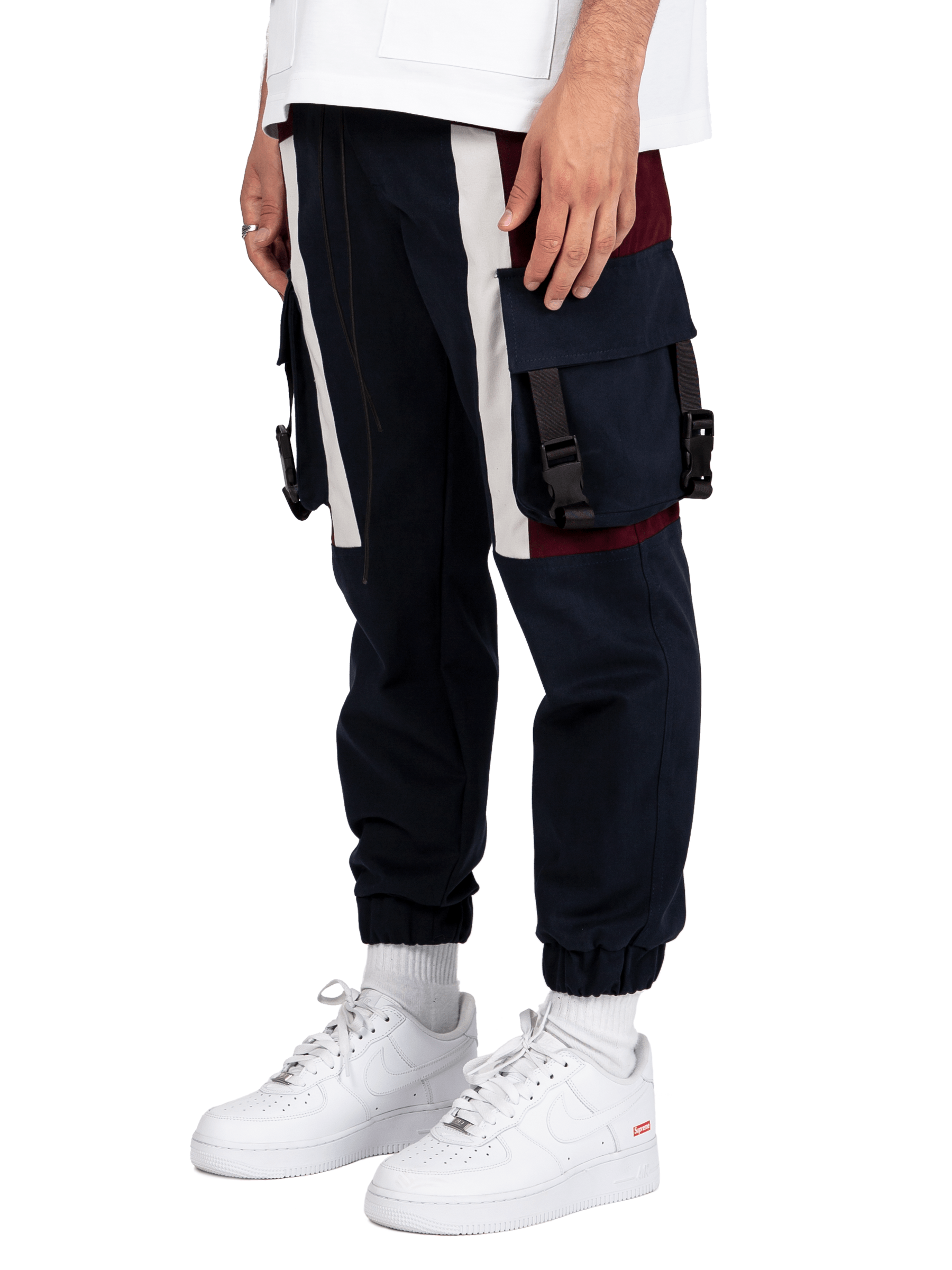 Pocket Cargo Pants - Navy