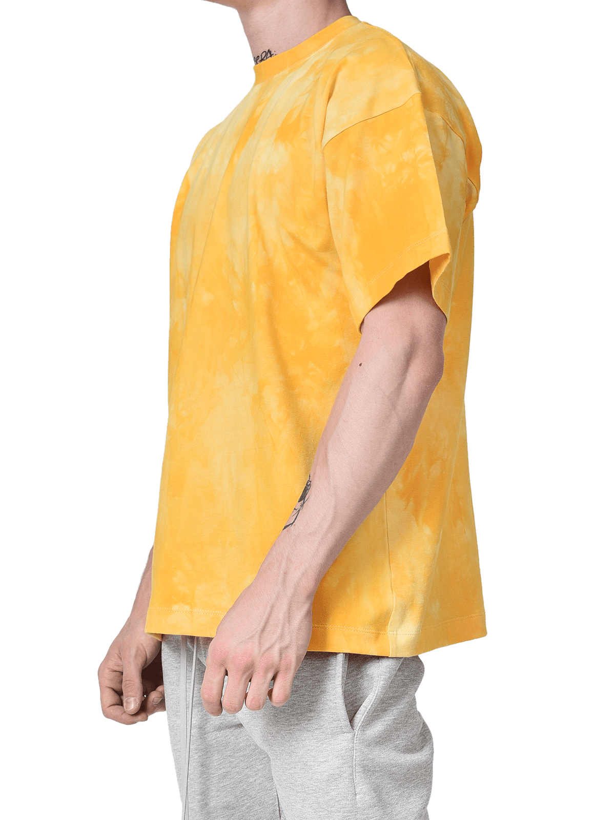 Tie Dye Tee - Yellow