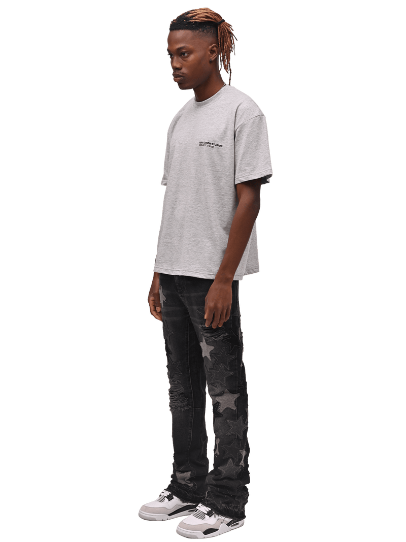 "Statement Piece" Tee - Heather Grey