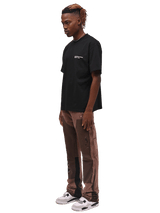 Flare Canvas Pants - Mocha